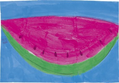 View full screen - View 1 of Lot 204. WALASSE TING 丁雄泉 | WATERMELON 西瓜.