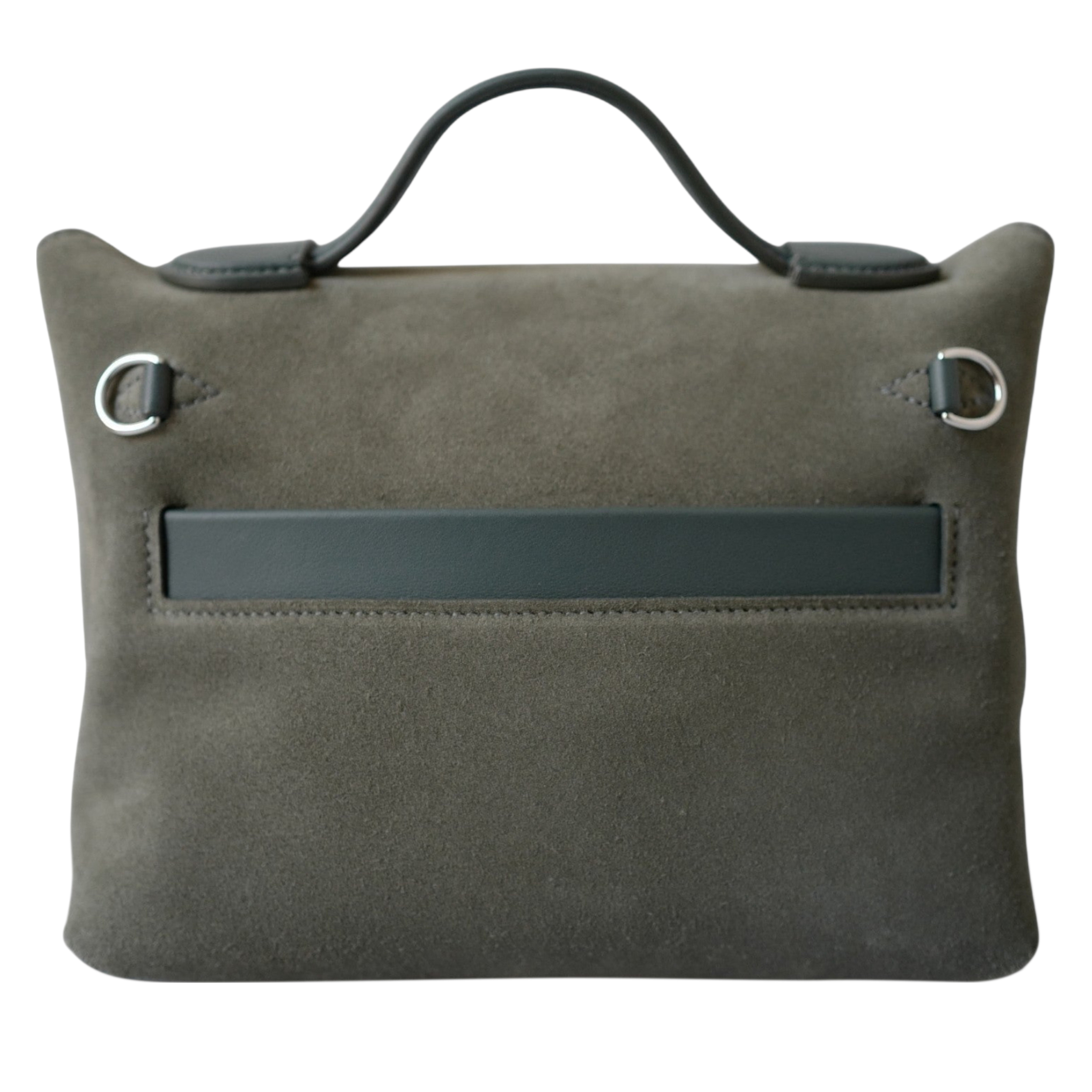 Hermès Vert Mangrove Swift And Sable Gris Grizzly 24/24 21