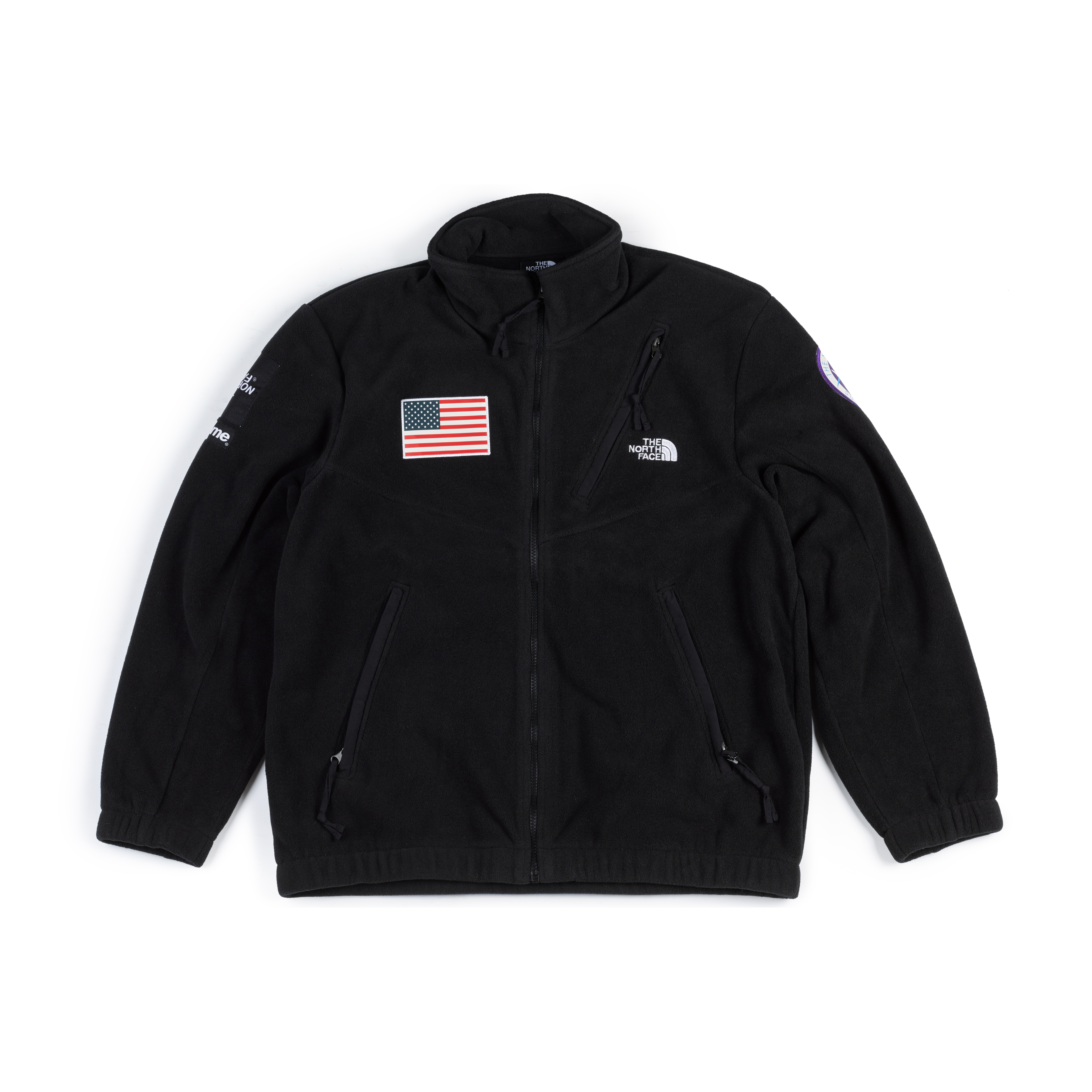 Supreme X The North Face S Logo Fleece Jacket in Black for Men