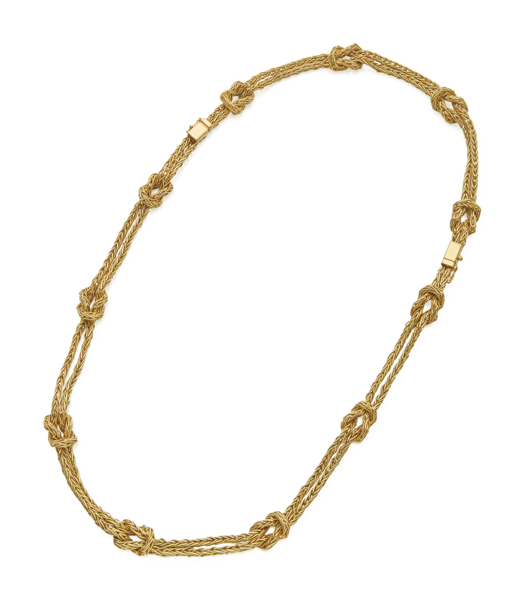 GOLD NECKLACEBRACELET COMBINATION, BUCCELLATI Jewels Online 2020