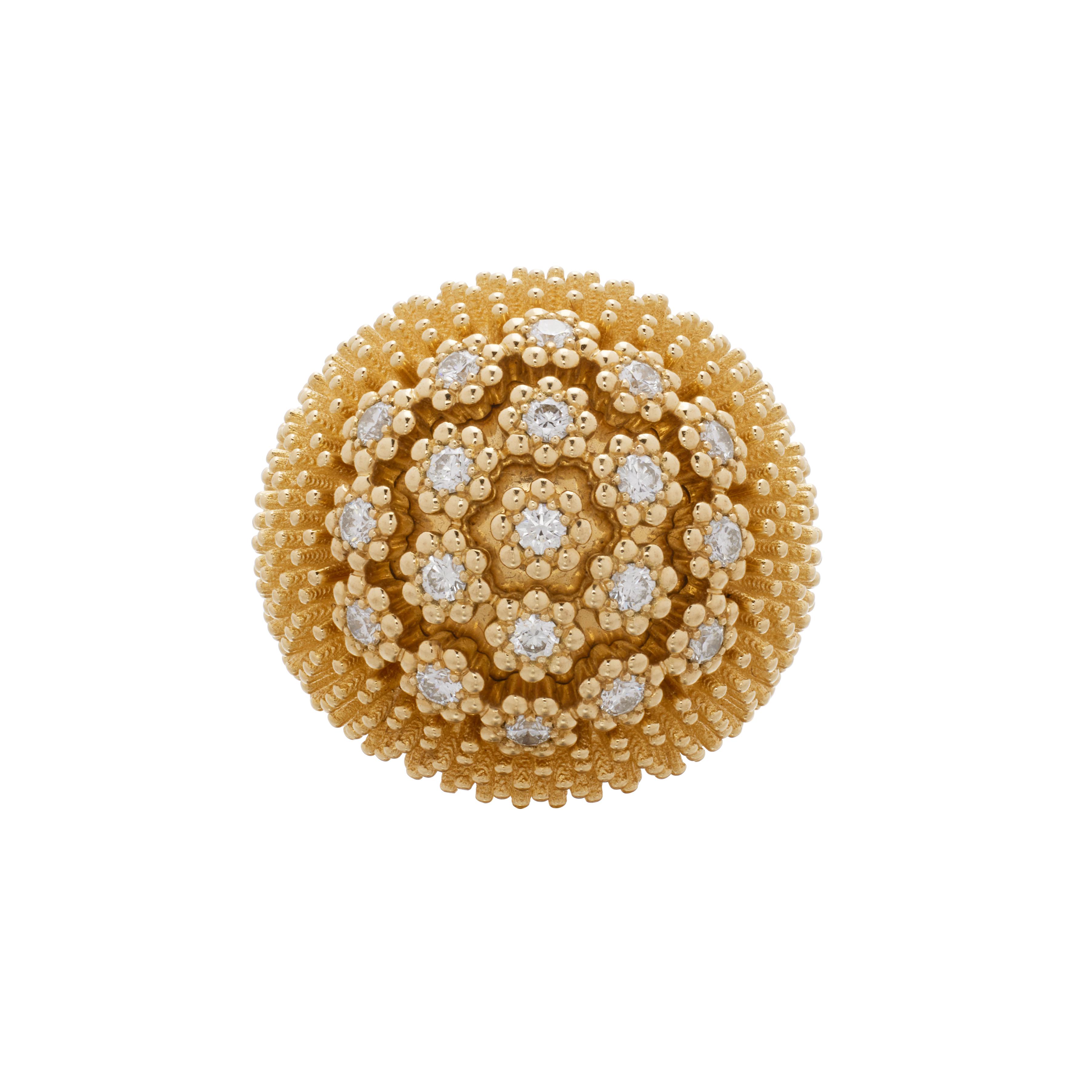 Cartier Rose Gold And Diamond Cactus De Cartier Ring Available For  Immediate Sale At Sotheby's