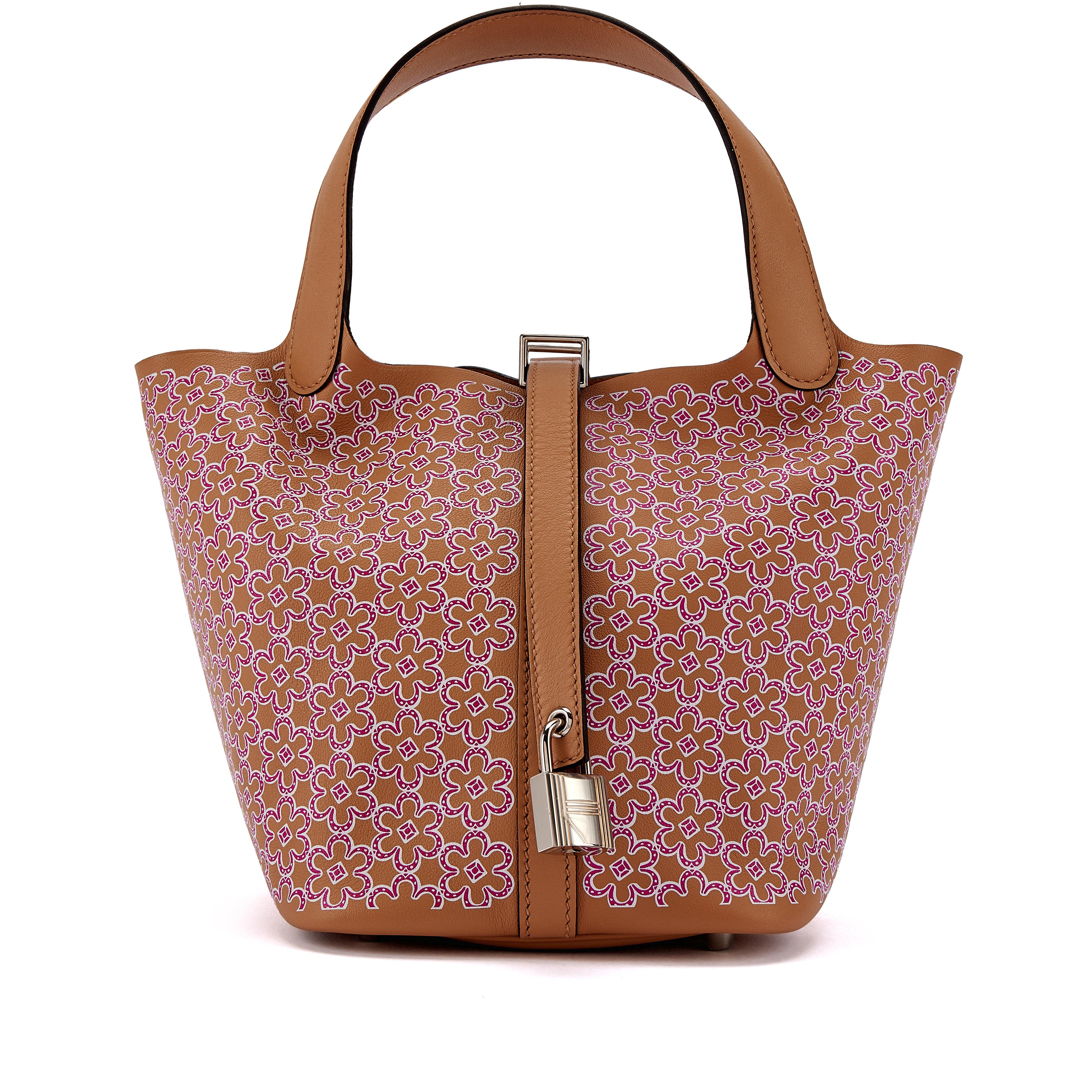 【HERMES】タグ付き新品未使用　バレンタインデイ Hermès Limited Edition Chai Swift Lucky Daisy Picotin Lock 18