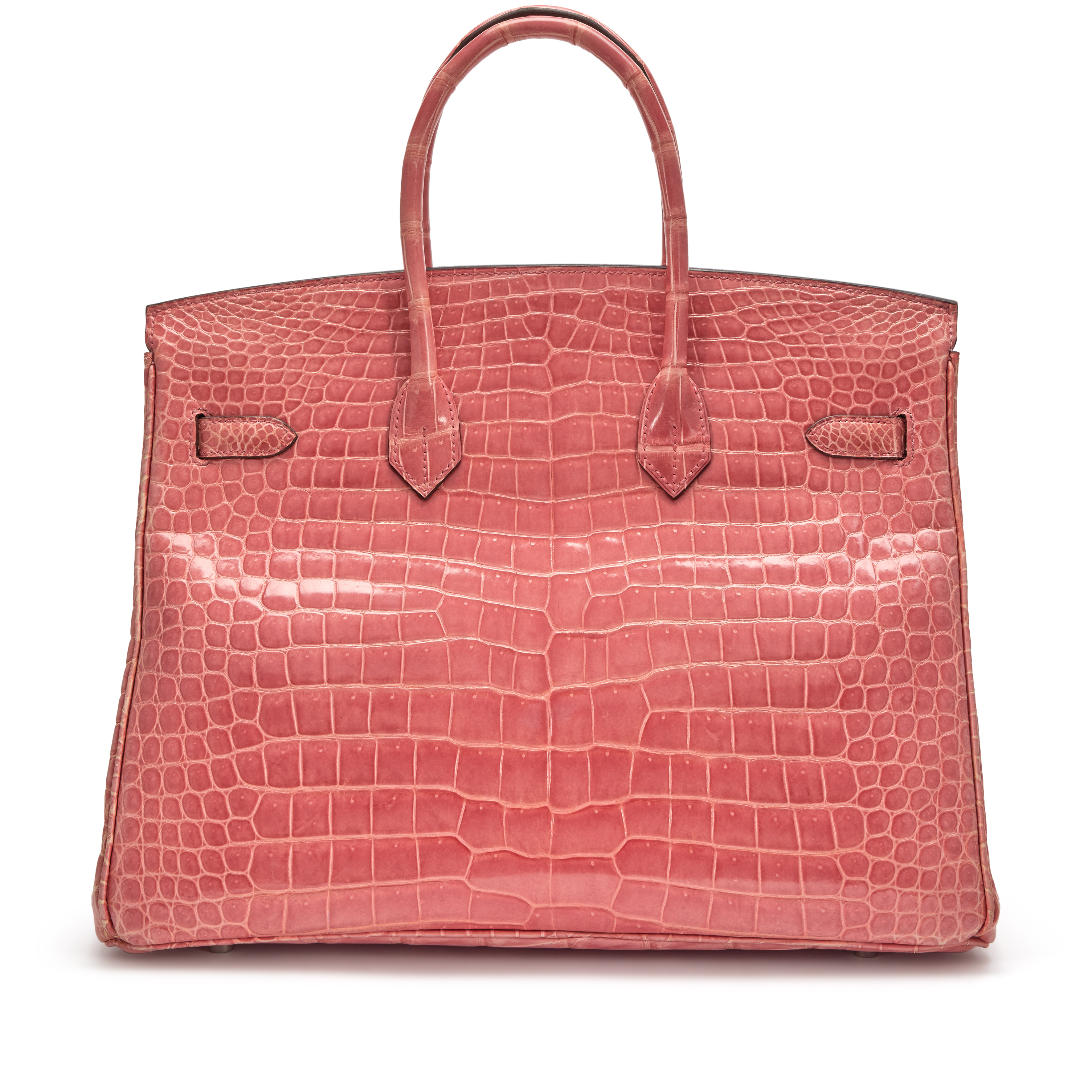 Hermès Rose Indienne Shiny Porosus Crocodile HSS Birkin 35