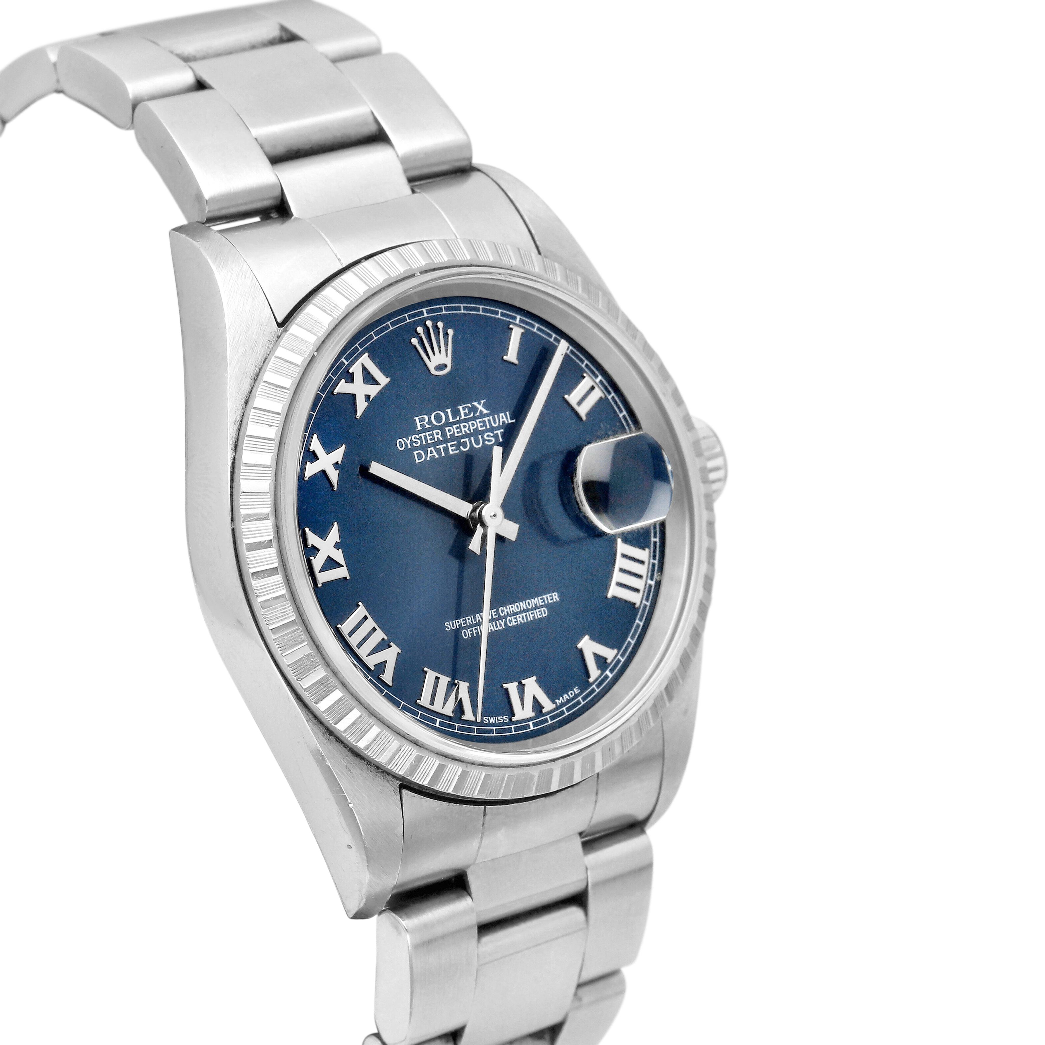 〇純正 ROLEX 2駒 69173 DATEJUST YG×SS FZ8608 Rolex Rolex Datejust (Reference 16220). A Stainless Steel