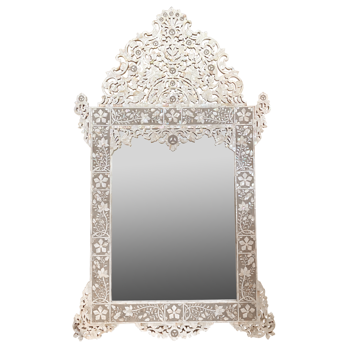 Michael Dawkins Home Inlaid Wall Mirror Available For Immediate Sale At