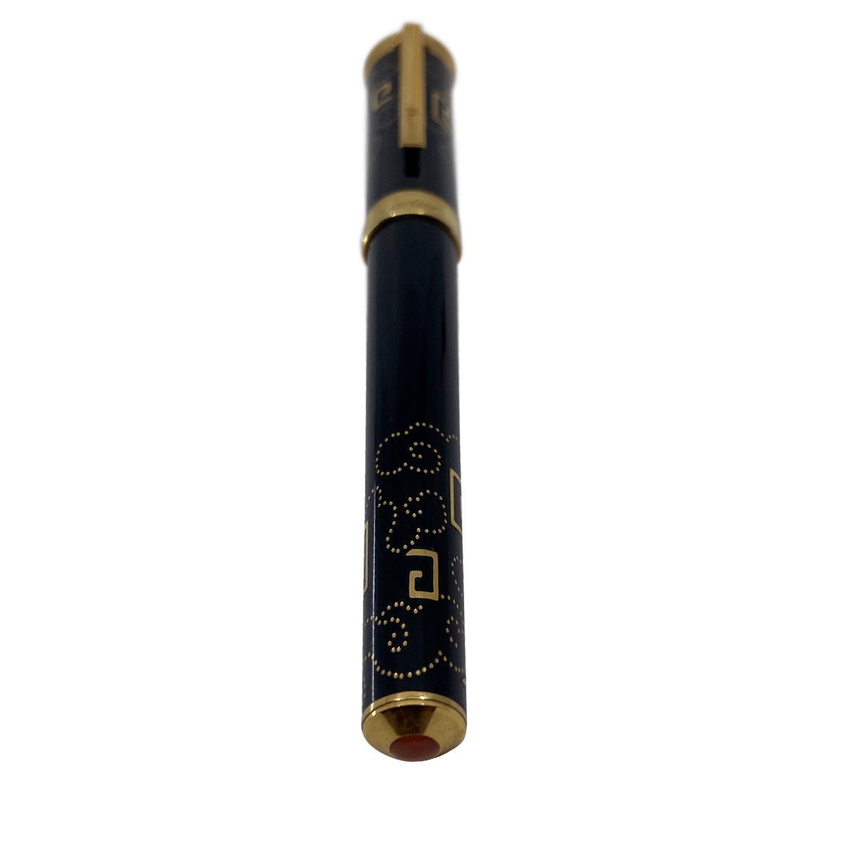 Cartier Exceptional Black And Gold Fountain Pen Available