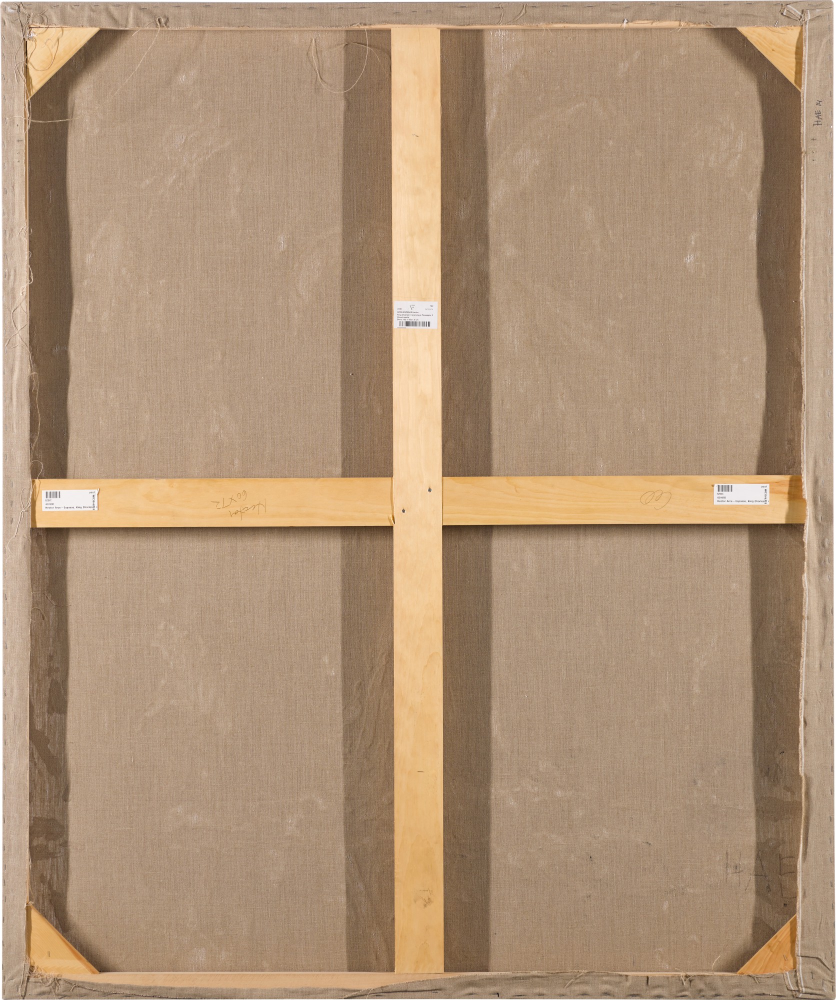 King Charles II receiving a pineapple Contemporary Curated 2021