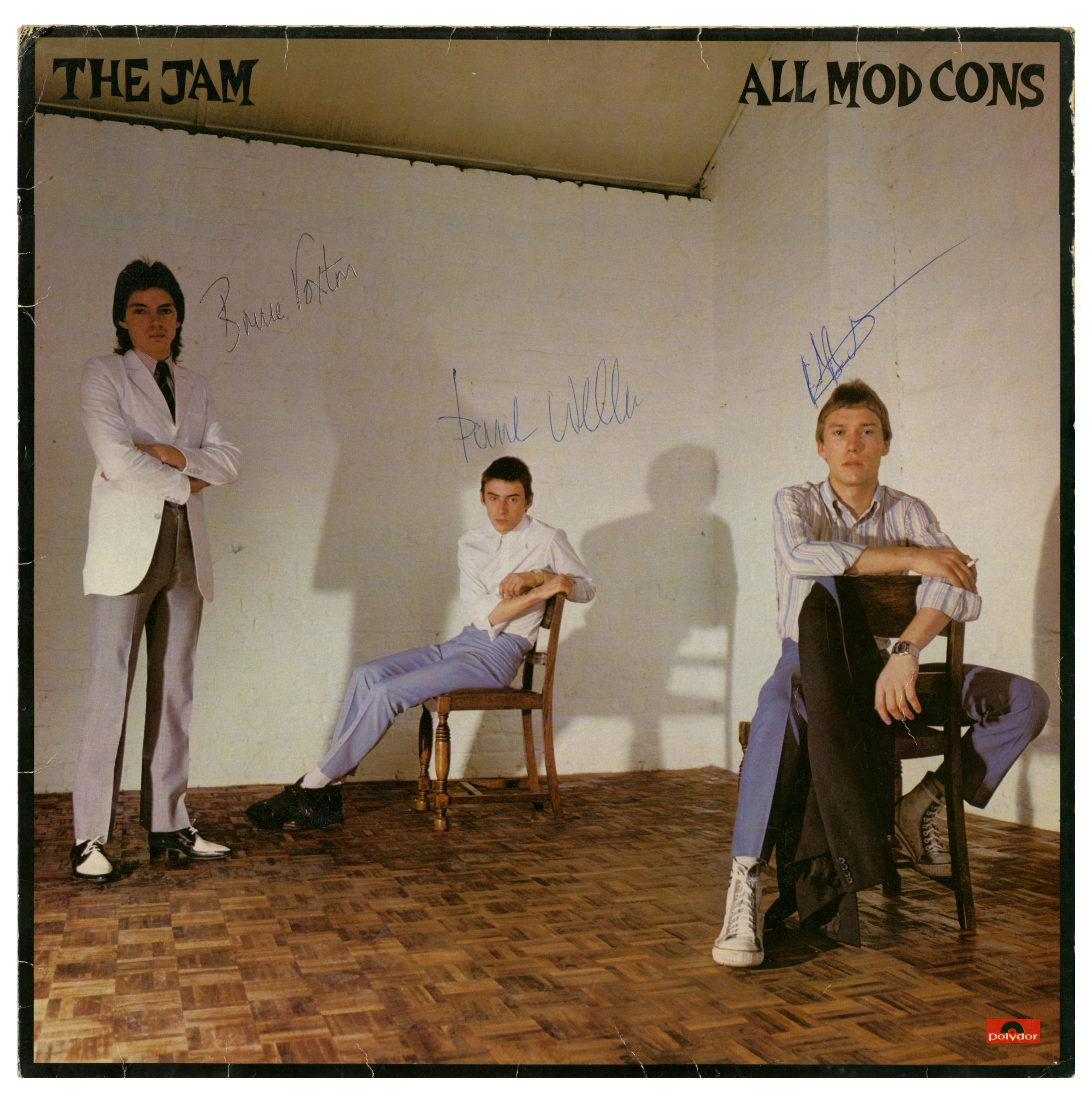 The Jam Vintage All Mod Cons Vinyl LP Available For Immediate Sale