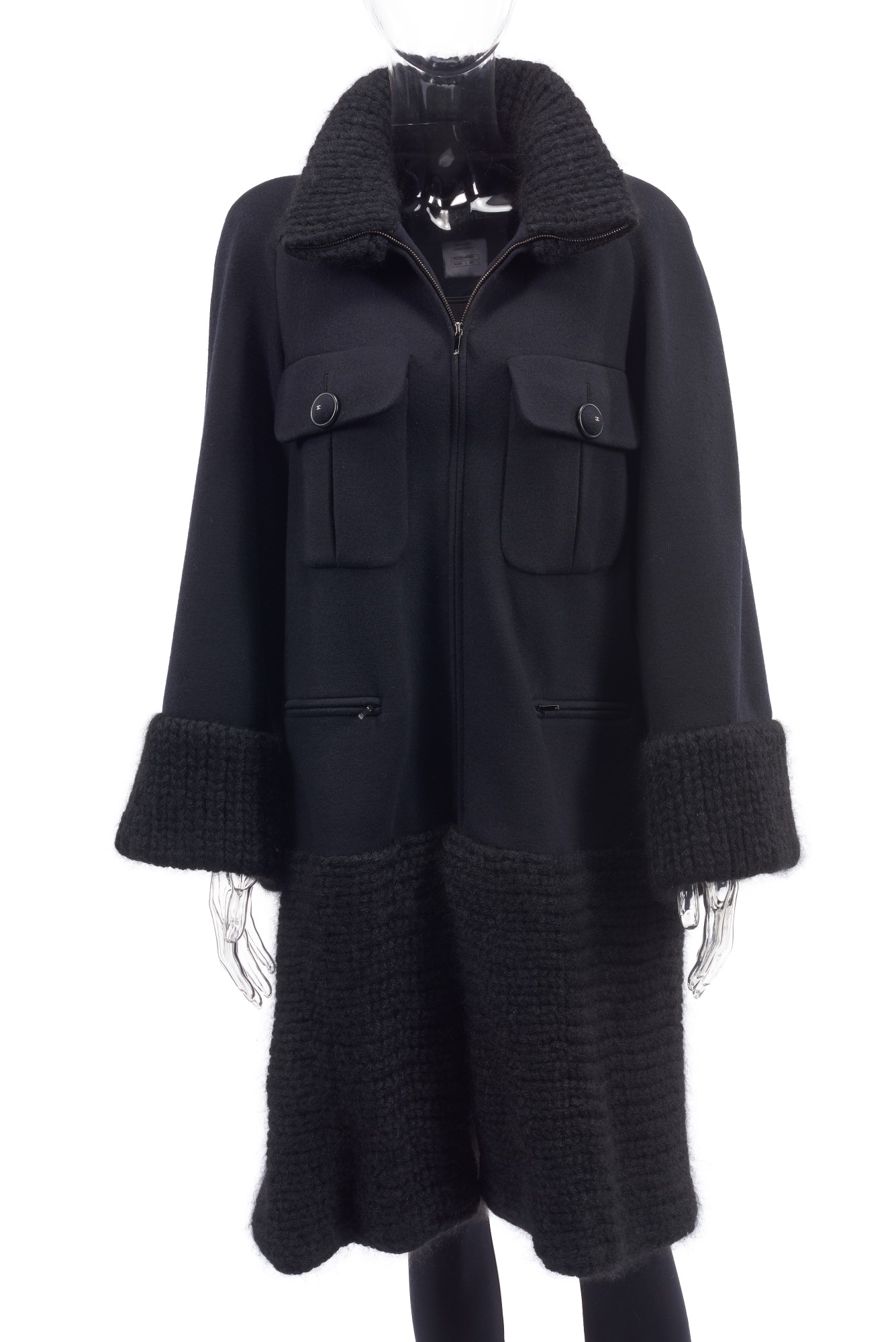 CHANEL WOOL COAT STYLE 43