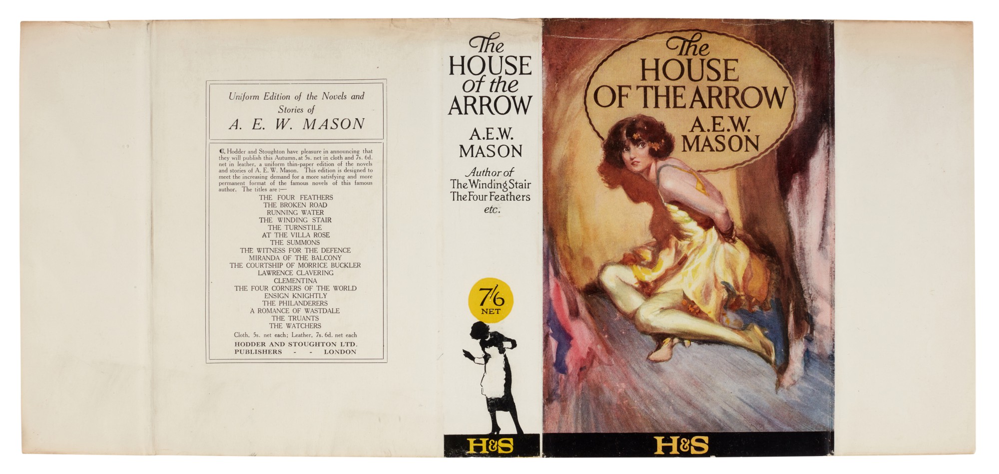 A.E.W. Mason The House of the Arrow, [1924] Detective Fiction