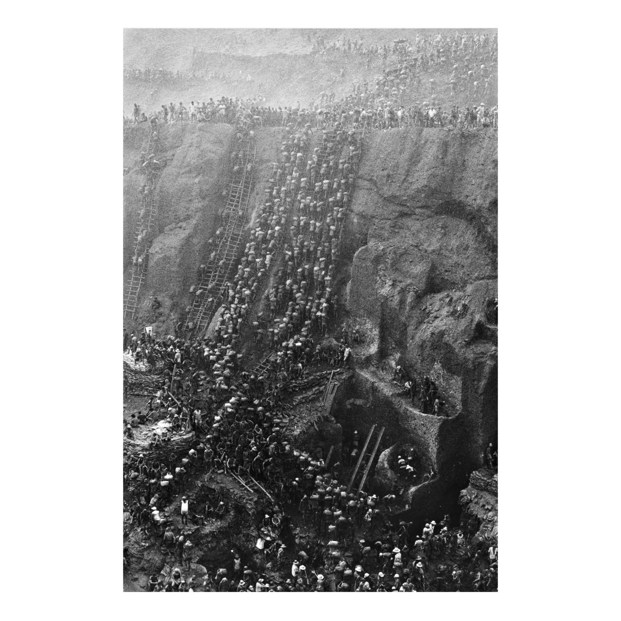 SEBASTIÃO SALGADO GOLD MINE, SERRA PELADA, BRAZIL (FIGURE EIGHT) (FROM WORKERS) auctions