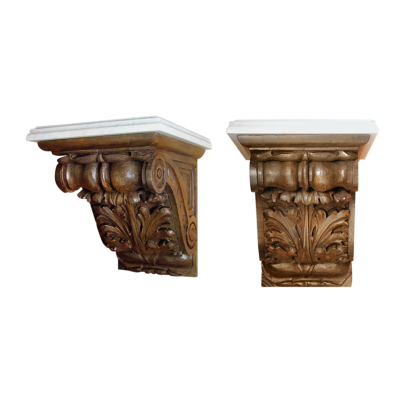 Antique American Carved Hardwood Corbels Available For Immediate Sale At Sotheby’s