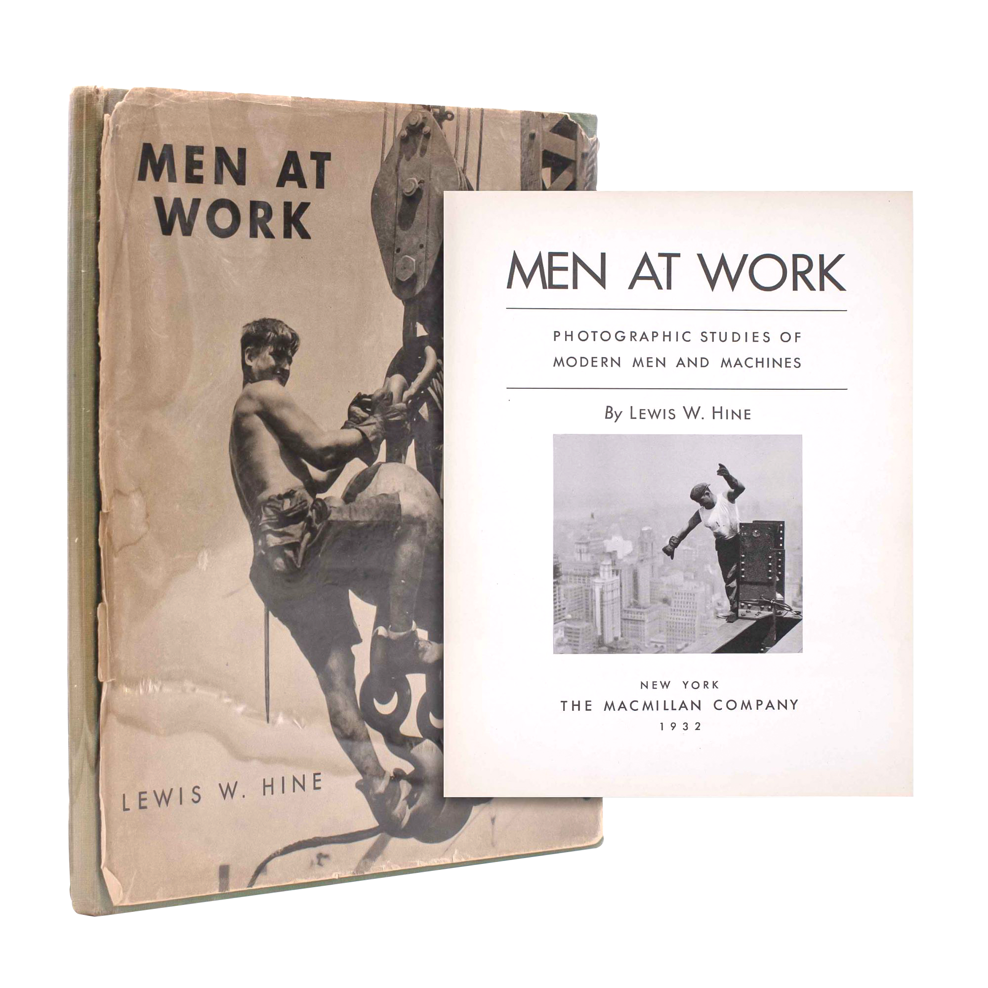 Lewis W. Hine Vintage Men At Work: Photographic Studies Of