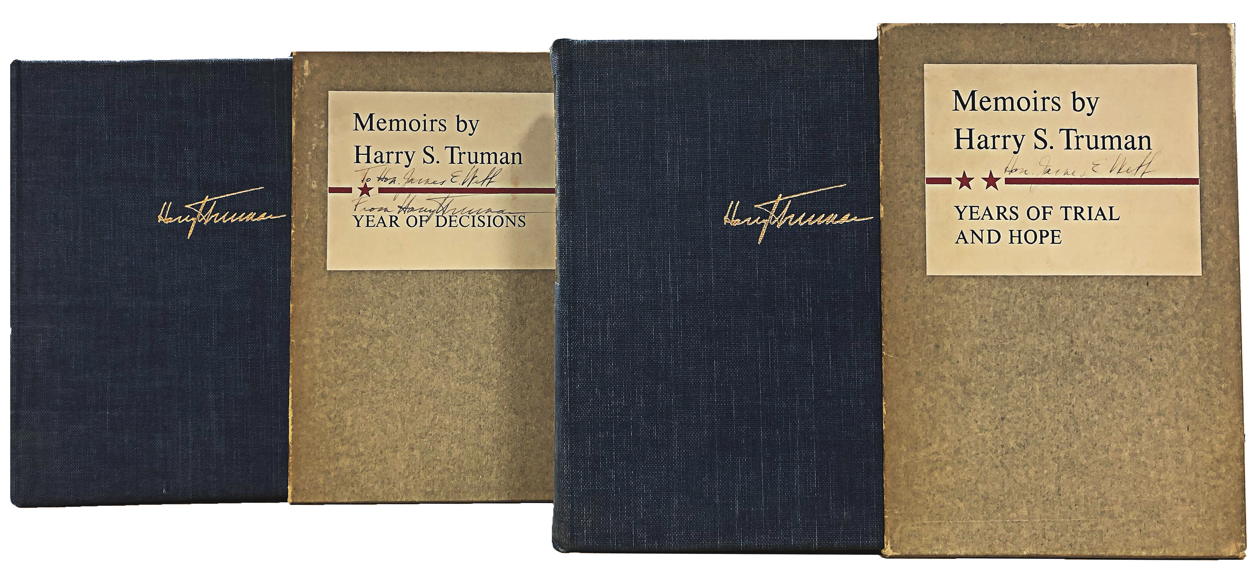 Harry S. Truman Memoirs by Harry S. Truman. New York