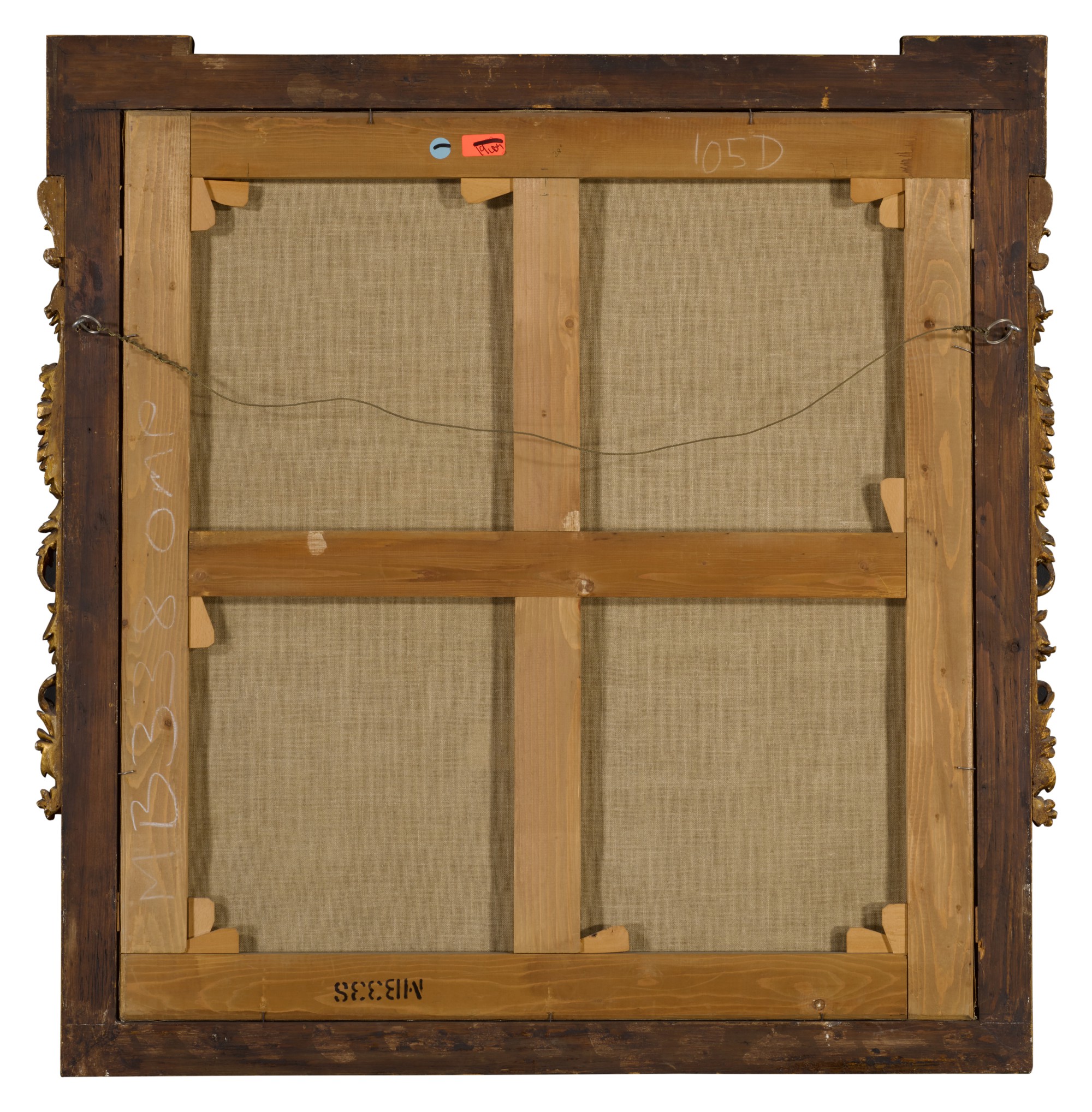 An architectural capriccio with a preaching apostle and figures before ...