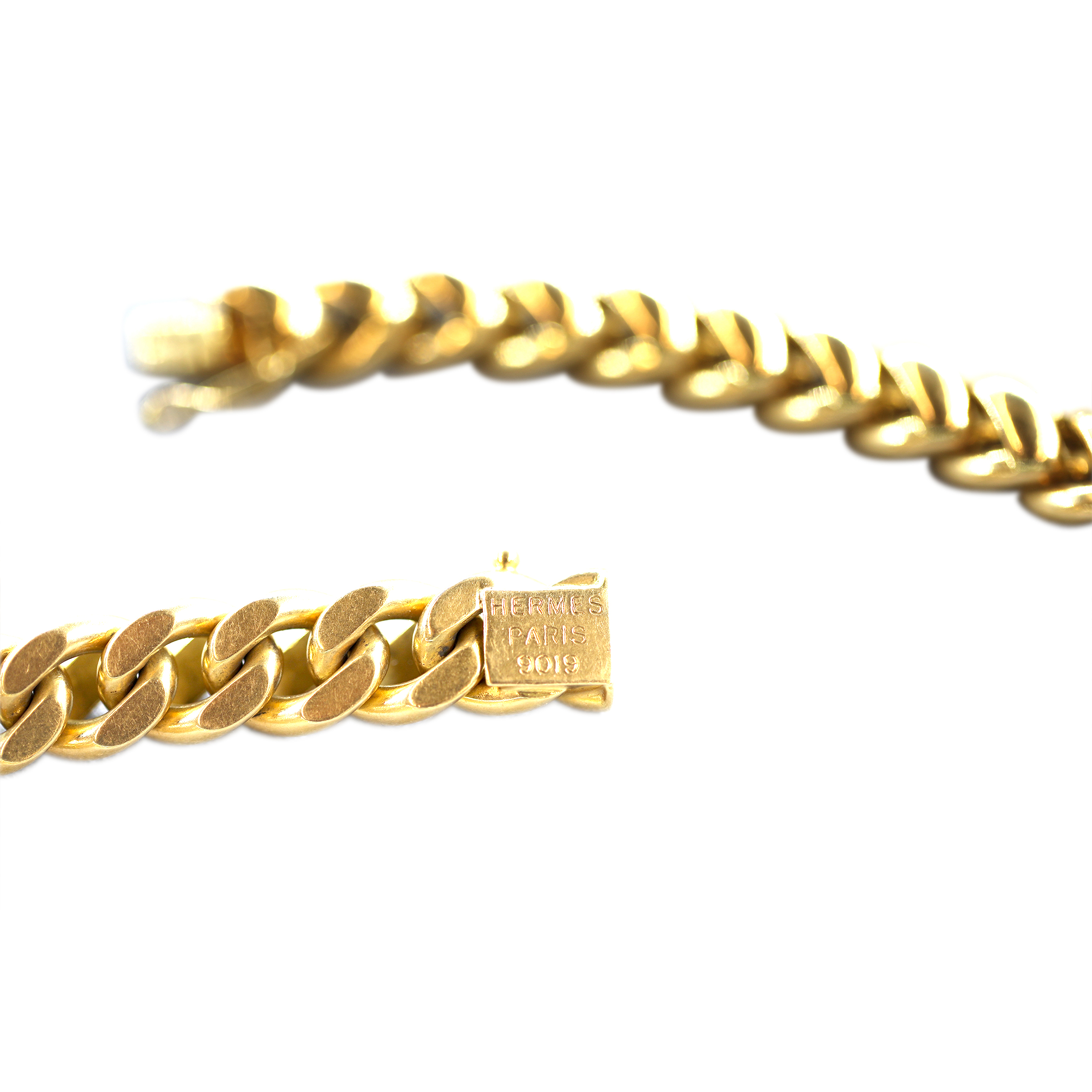 Hermès Vintage Gold Necklace Available For Immediate Sale At
