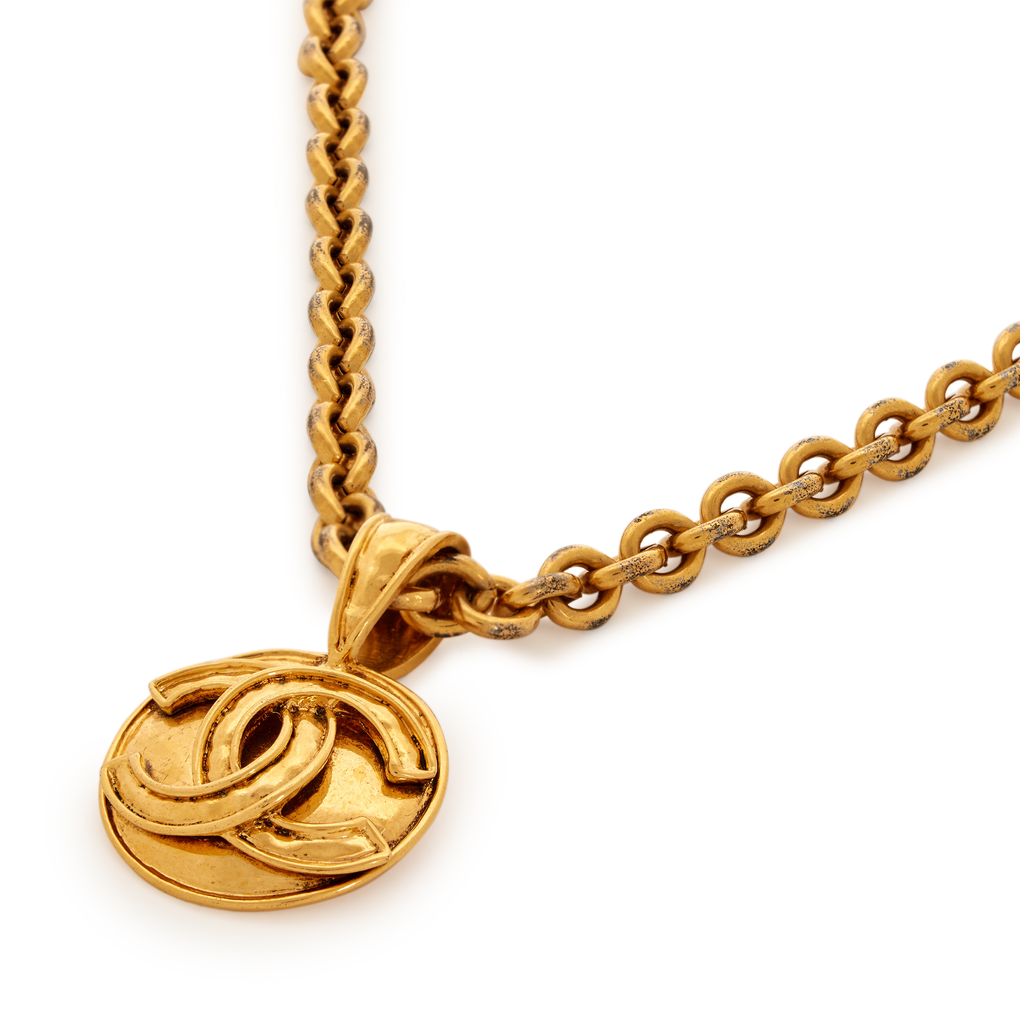CHANEL ヴィンテージ 1994年 ゴールドネックレス 美品 シャネル 1994年製 ココマーク ネックレス ヴィンテージ CHANEL