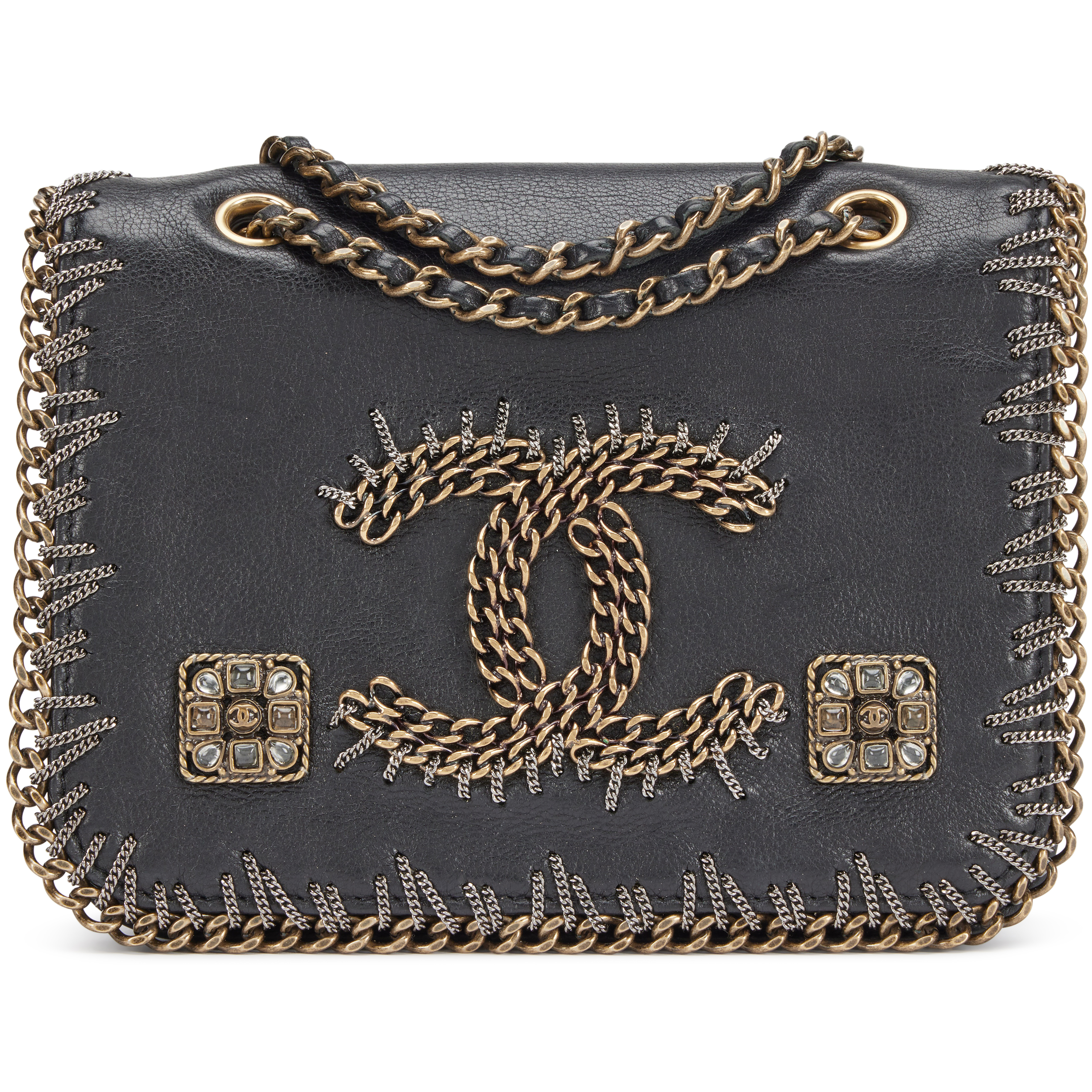 chanel-black-embroidered-