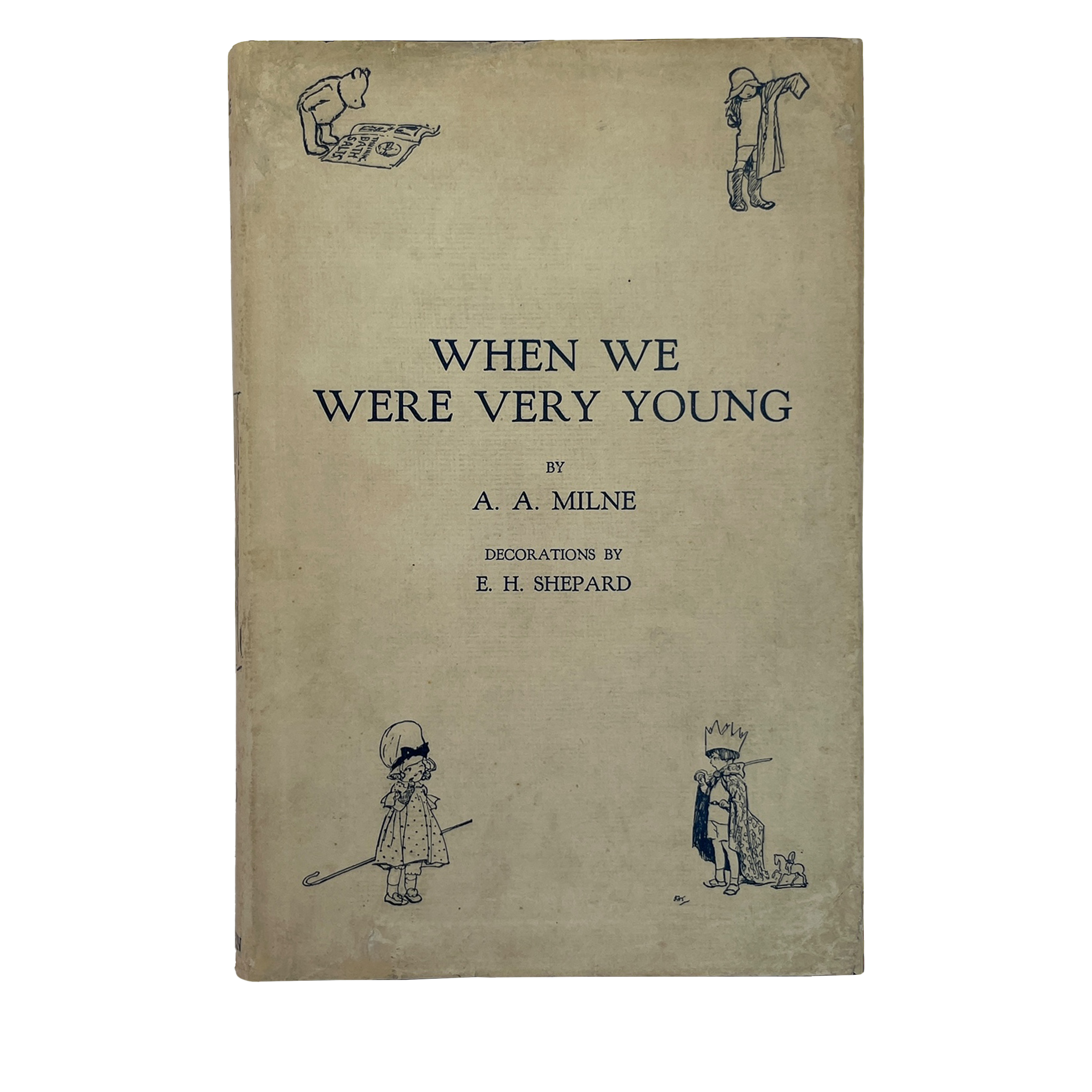 A.A. Milne Vintage When We Were Very Young First Edition First