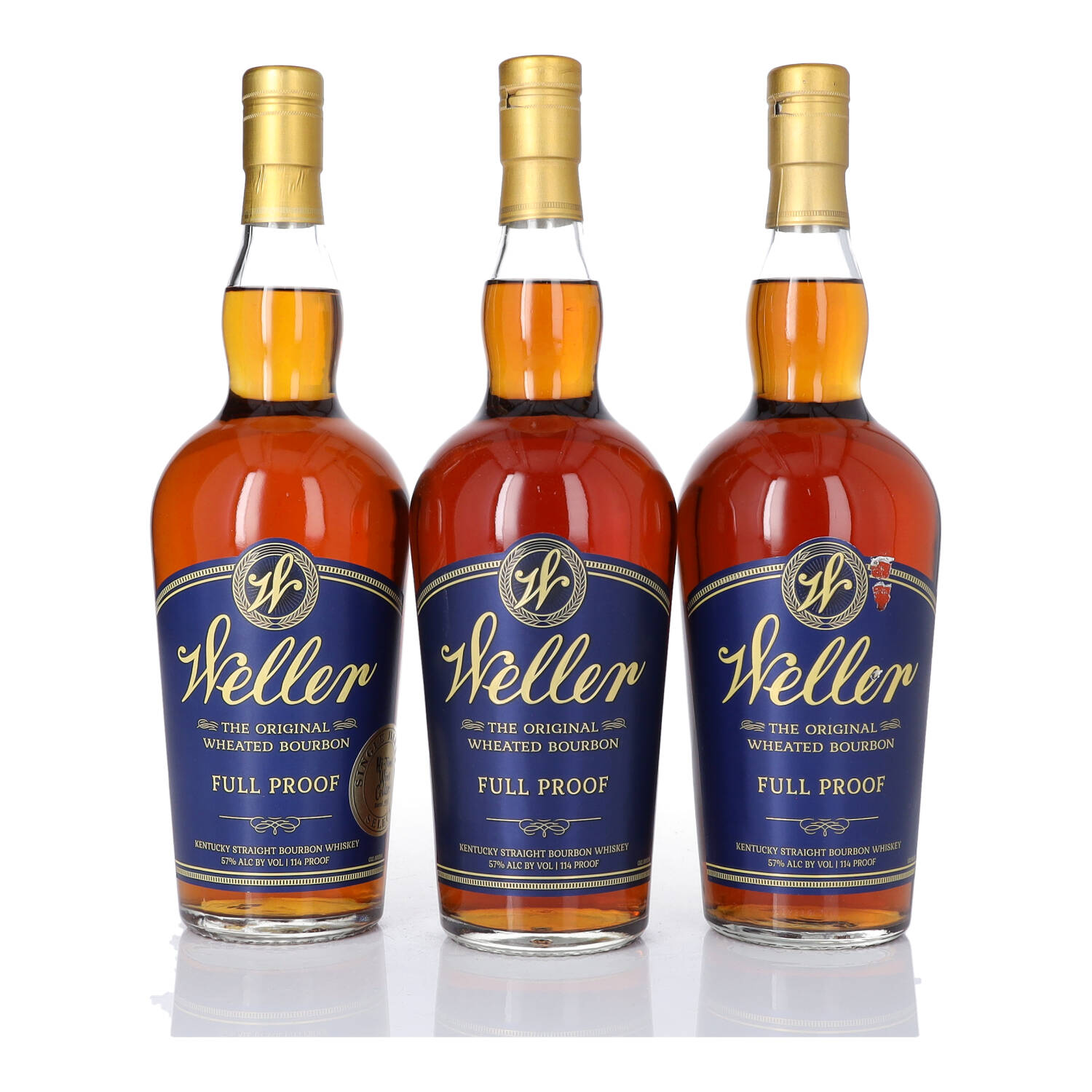 Weller Full Proof 114 Proof NV (3 BT 75cl) Whisky & Whiskey The