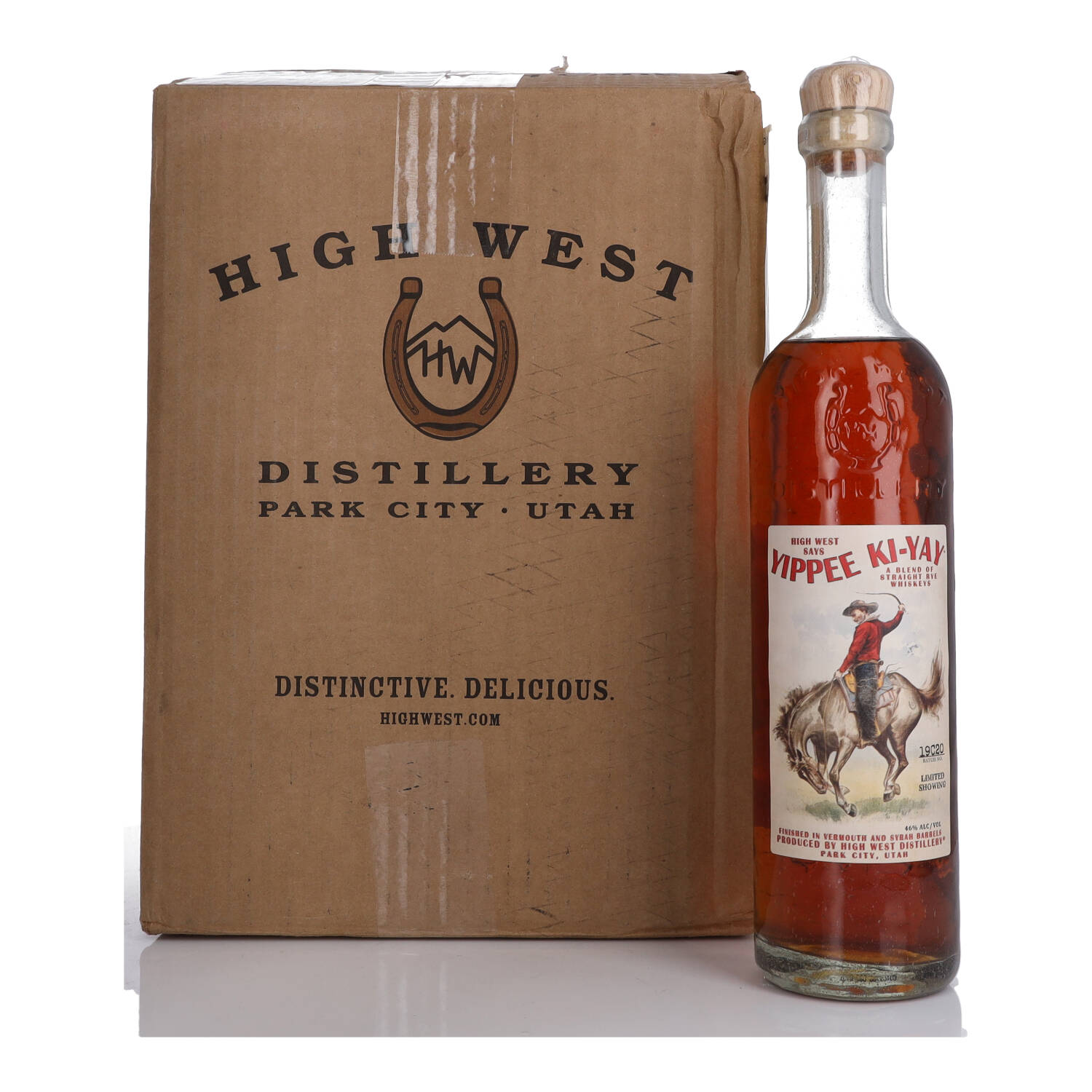 High West Yippee Ki Yay Blended Rye 46.0 abv NV (6 BT 75cl) Whisky