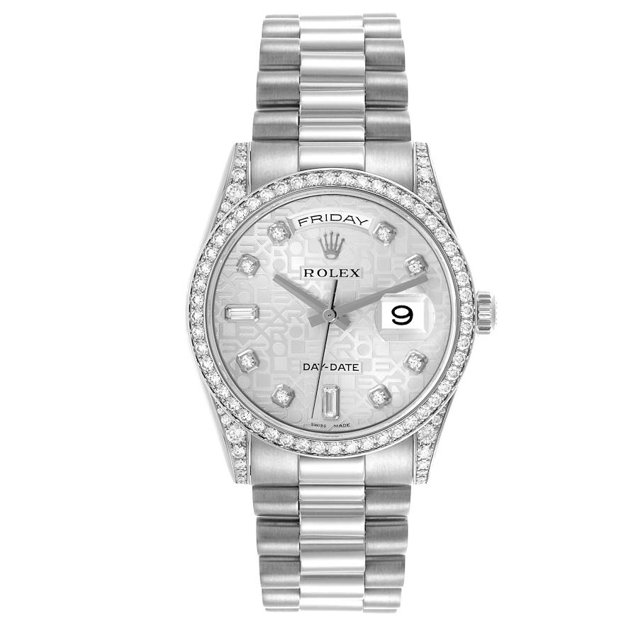 Rolex Rolex President Day-Date (Reference A White Gold