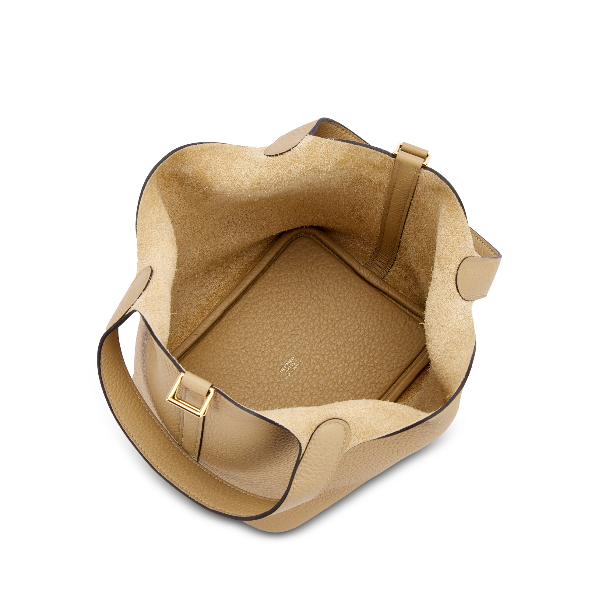 Hermès Trench Clemence Picotin Lock 18 Gold Hardware, 2025