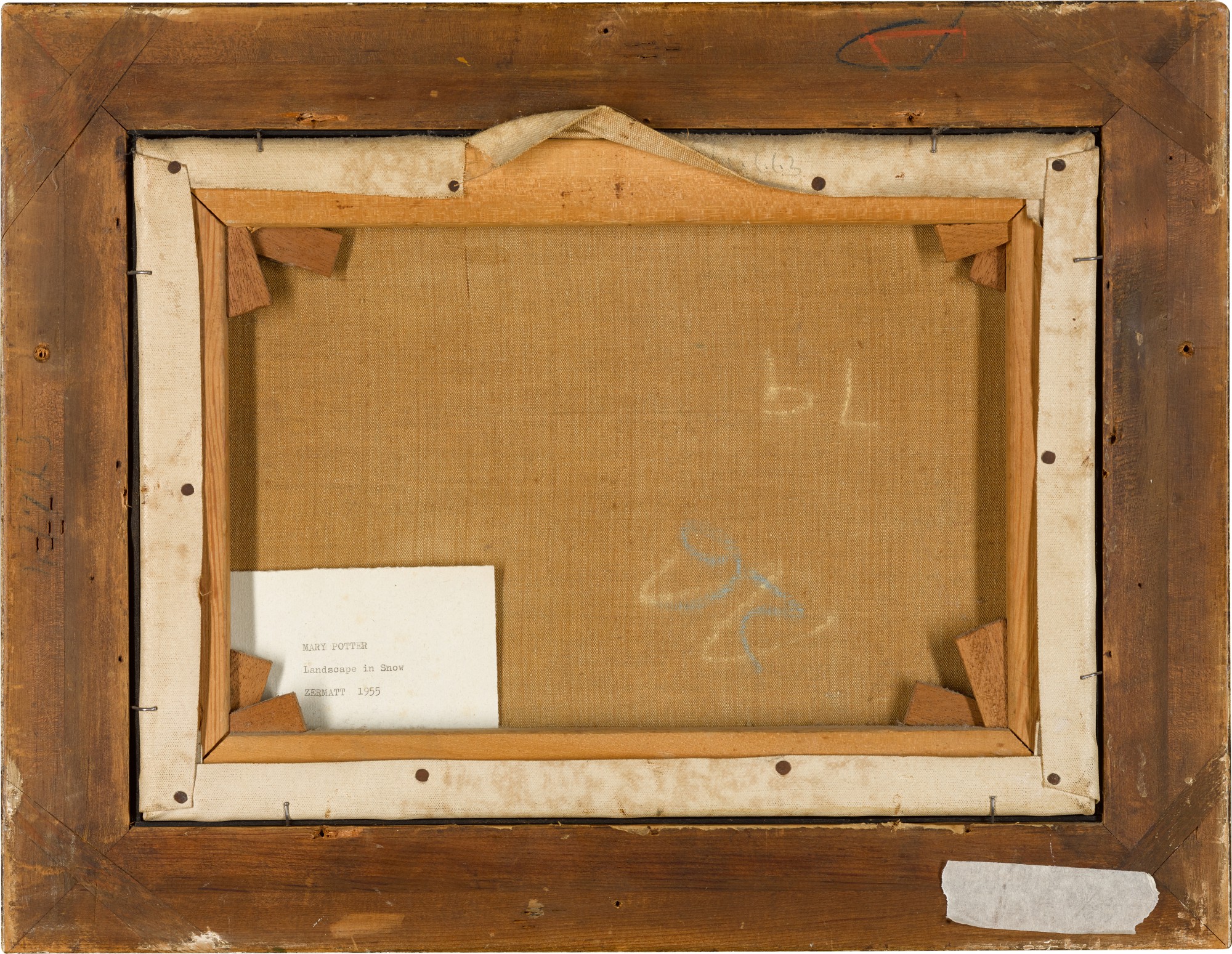 Landscape in Snow, Zermatt Made in Britain 2022 Sotheby's