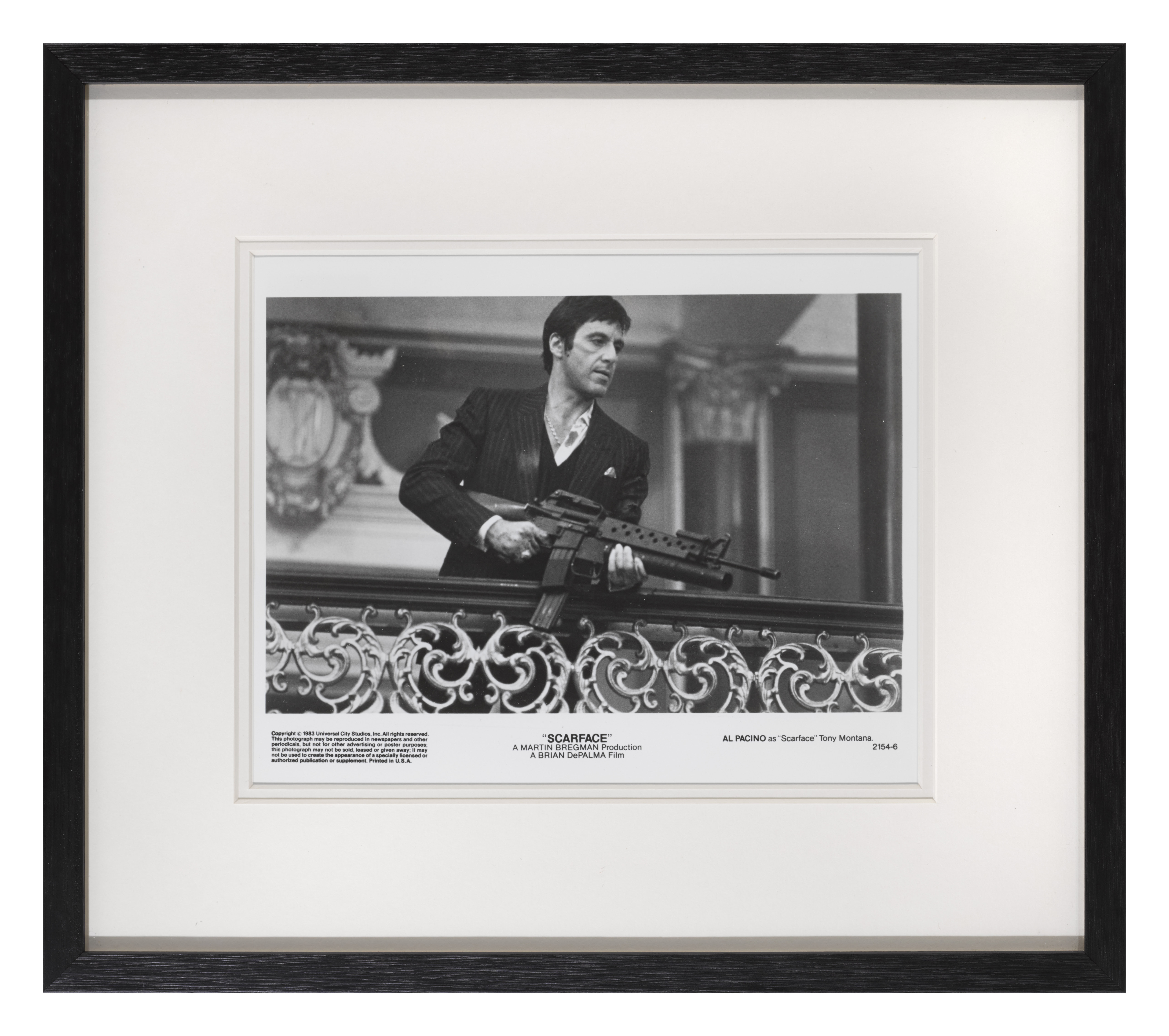 Picture Favourites Al Pacino Scarface photographie encadrée Picture Favourites Al Pacino Scarface photographie encadrée