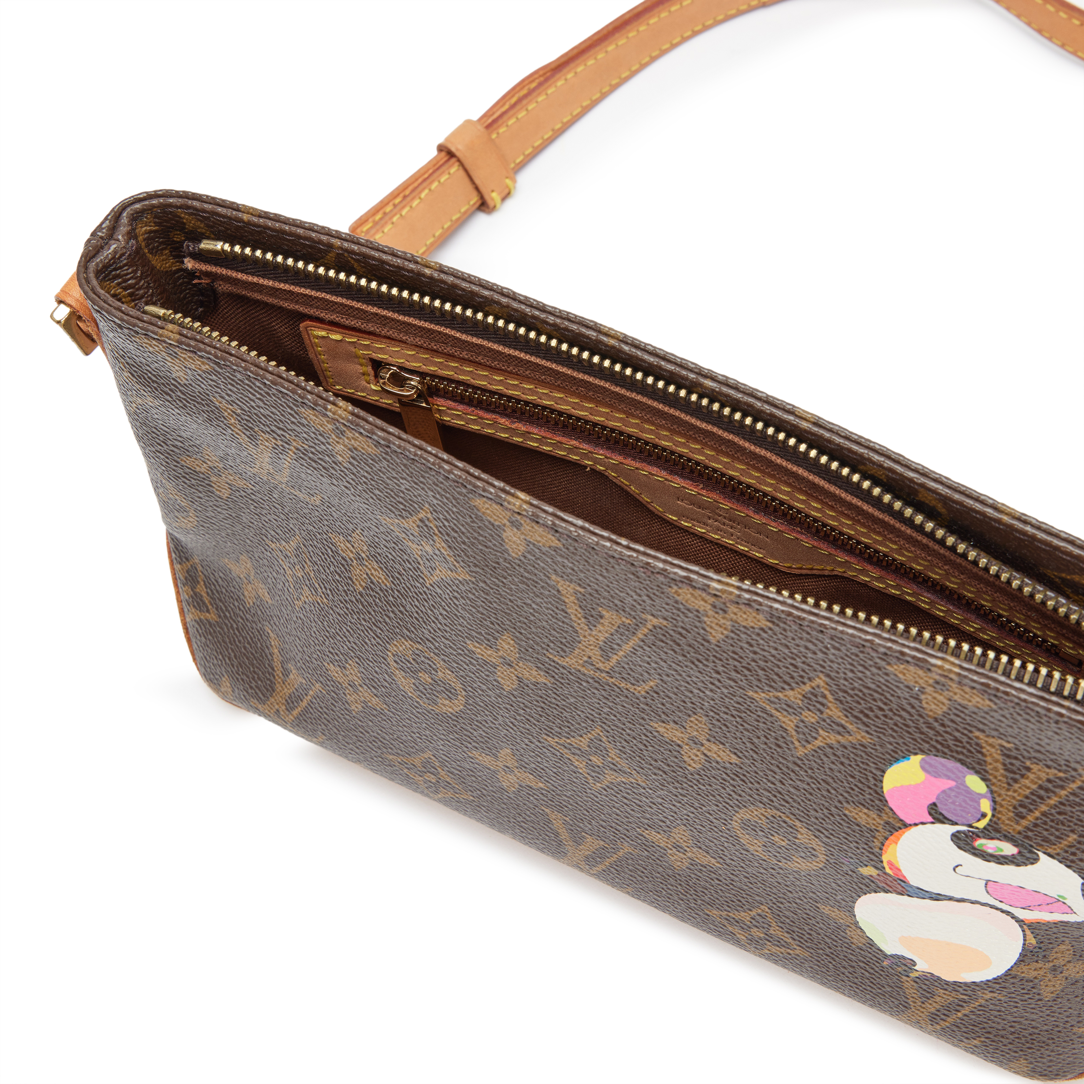 Louis Vuitton Takashi Murakami Brown Monogram Coated Canvas Panda