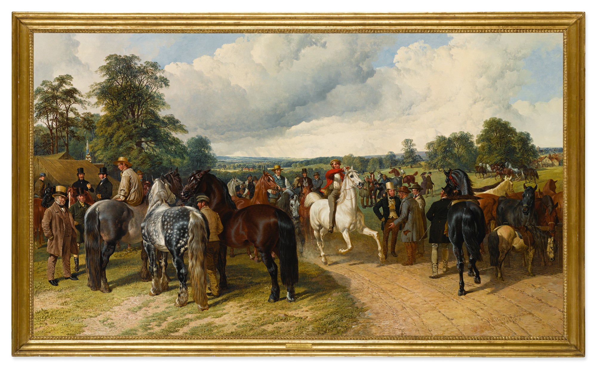 A Horse Fair on Southborough Common Master Paintings Part II 2021