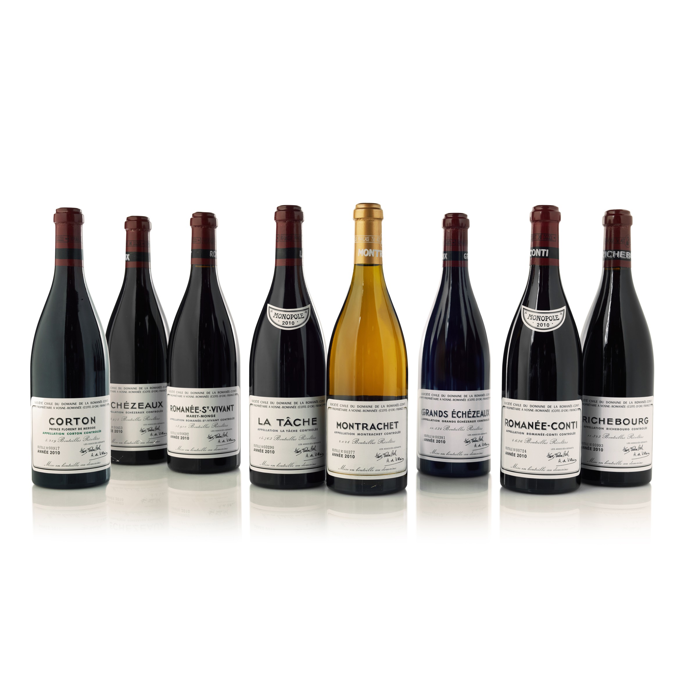 La Tache 06 Domaine De La Romanee Conti 5 Bt Landmark Drc 1990 To 10 More 21 Sotheby S