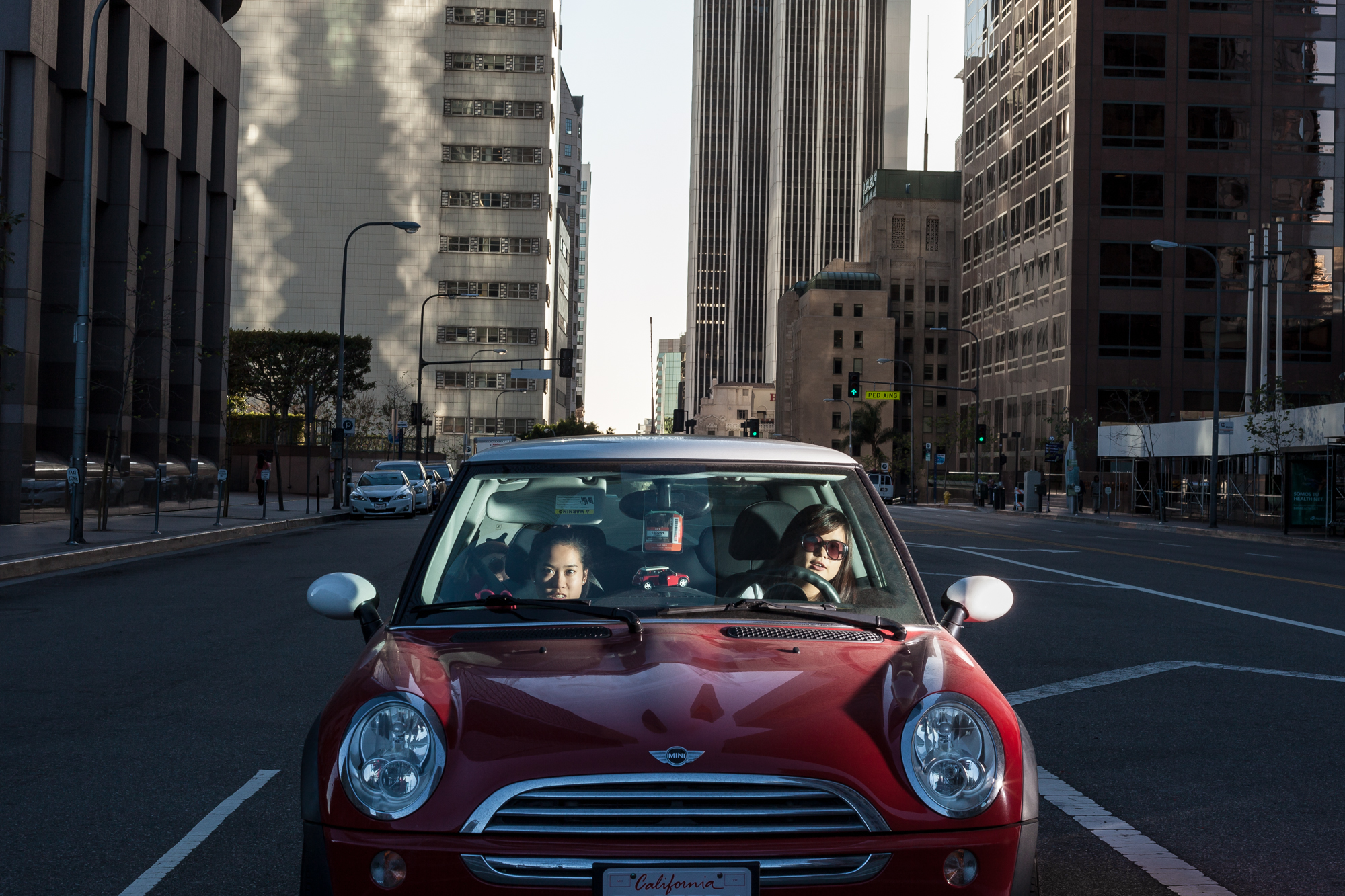 Red Mini, Downtown Los Angeles Museum of Contemporary Photography