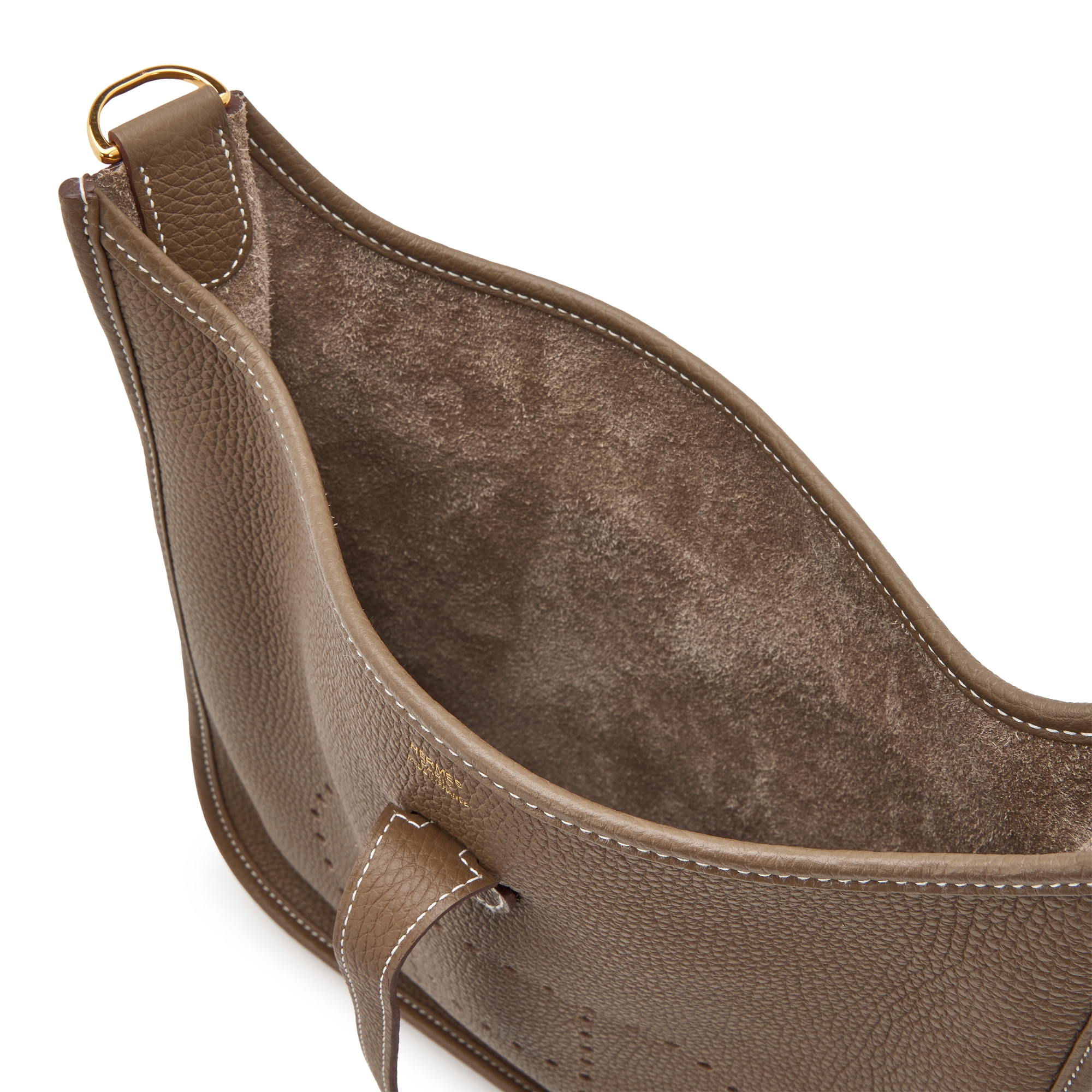 Hermès Etoupe Clemence Evelyne III 29 Gold Hardware, 2022