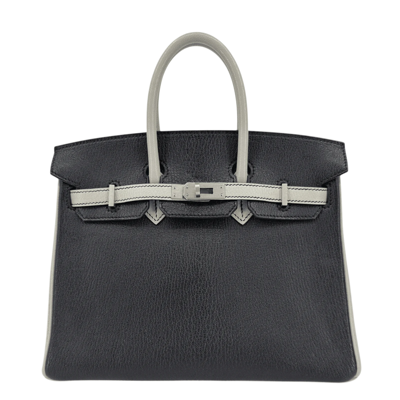 hermes-black-and-gris-perle-  display picture 1
