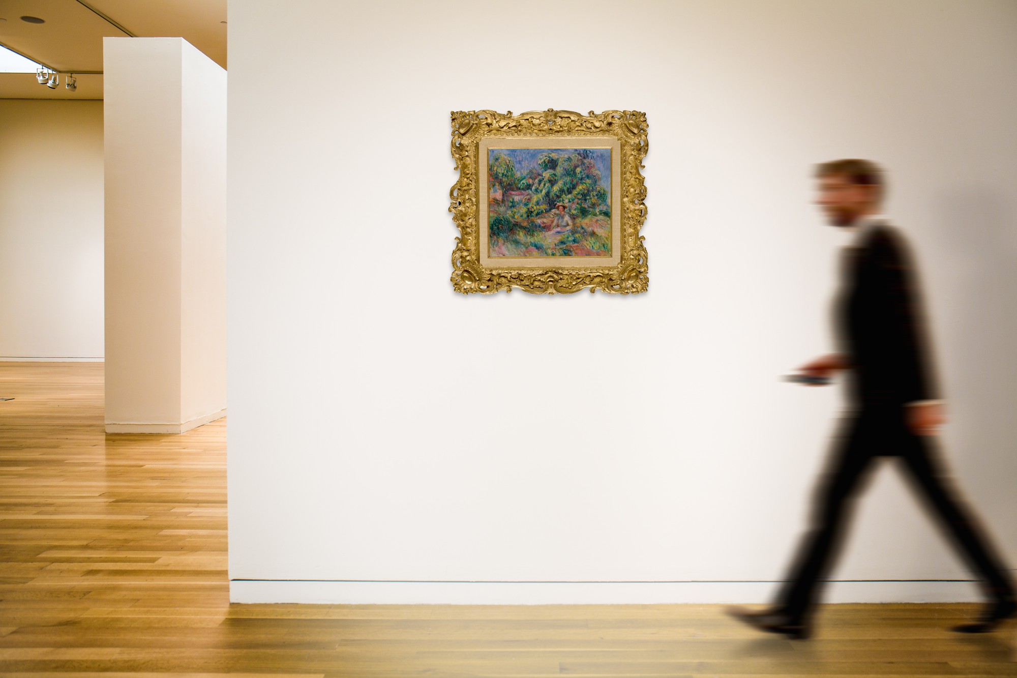 Femme de le jardin de Cagnes (Femme assise dans l'herbe