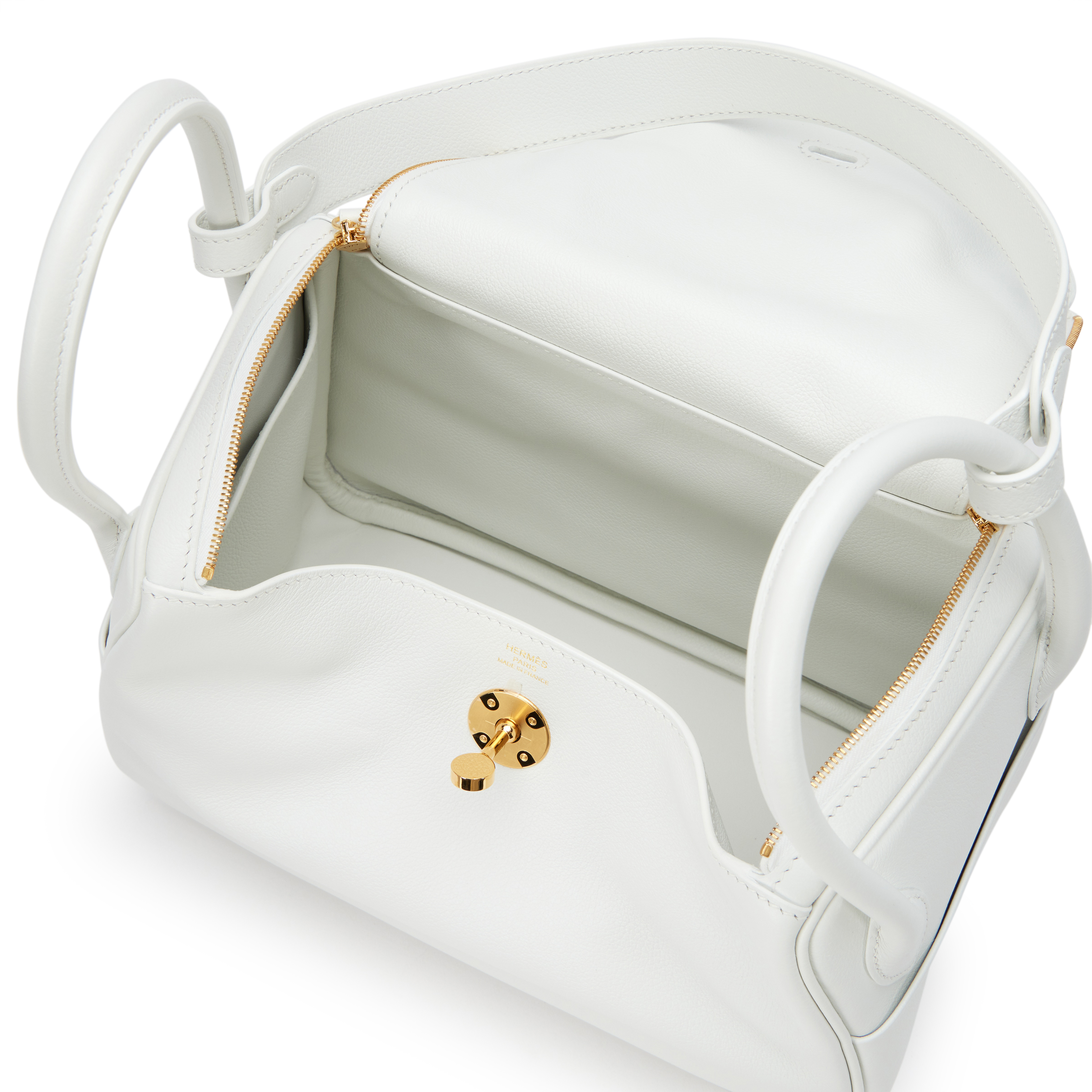 まる！美品♡HERMESエズホワイト36 Very Good ( Rank A) HERMÈS Mini Evelyne 16 Amazone 112cm New White