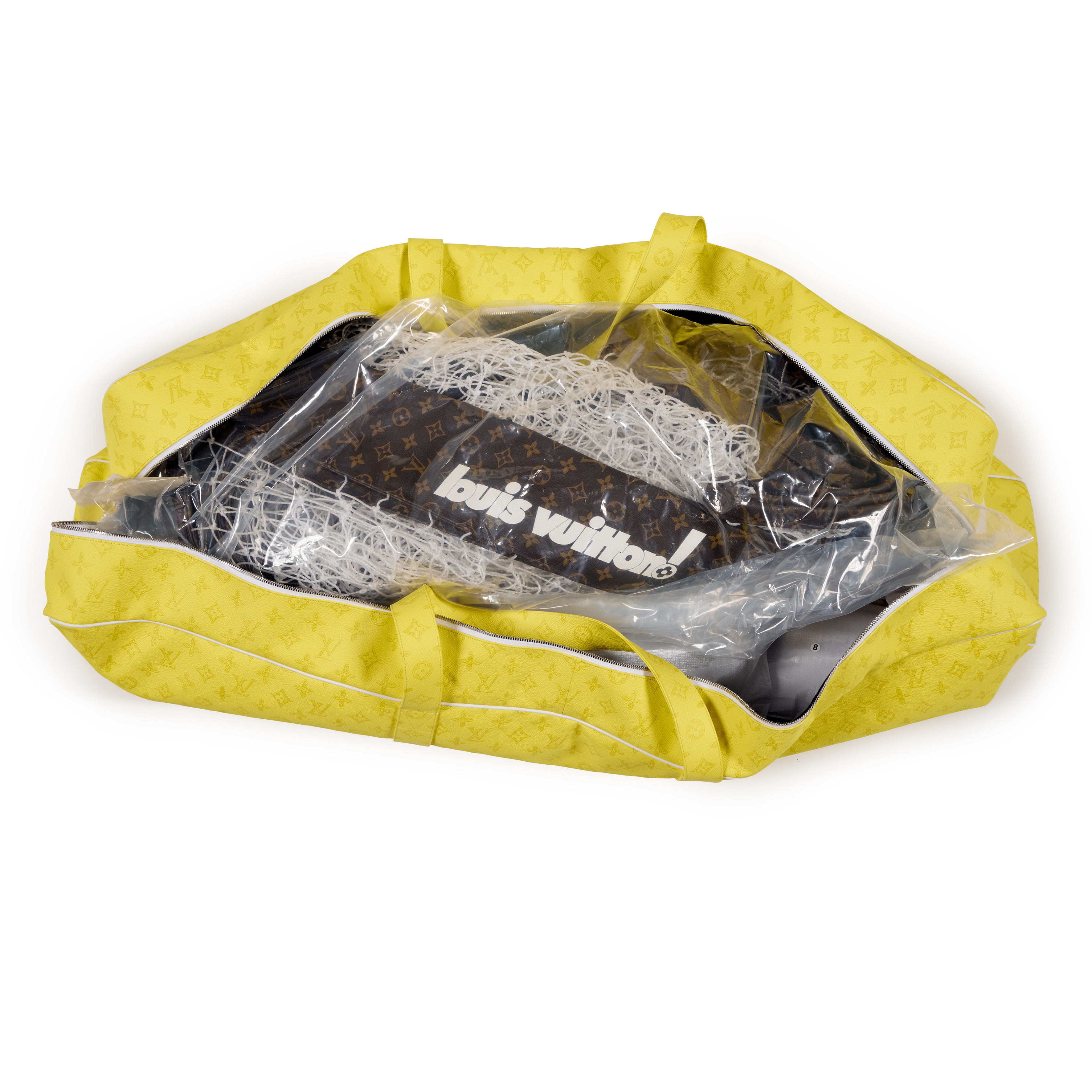 Louis Vuitton Virgil Abloh Limited Edition Yellow Courrier 110