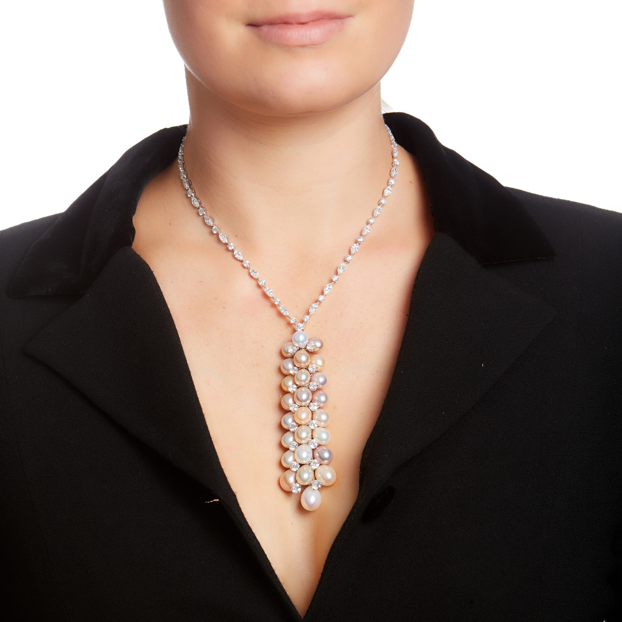 GRAFF | CULTURED PEARL AND DIAMOND NECKLACE | The Weekly Edit: Fine ...