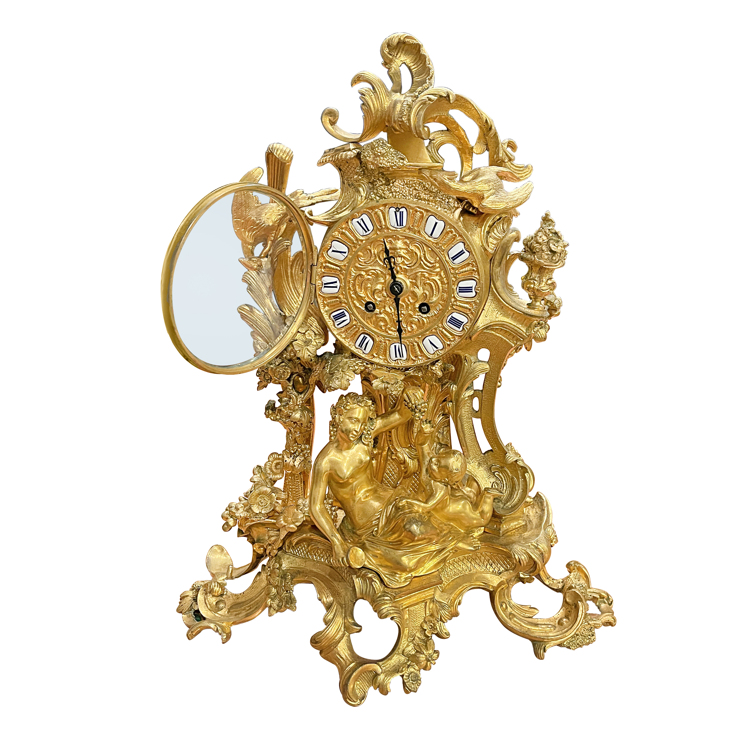 Henri Picard, Raingo Freres Antique French Louis XV Style Bronze