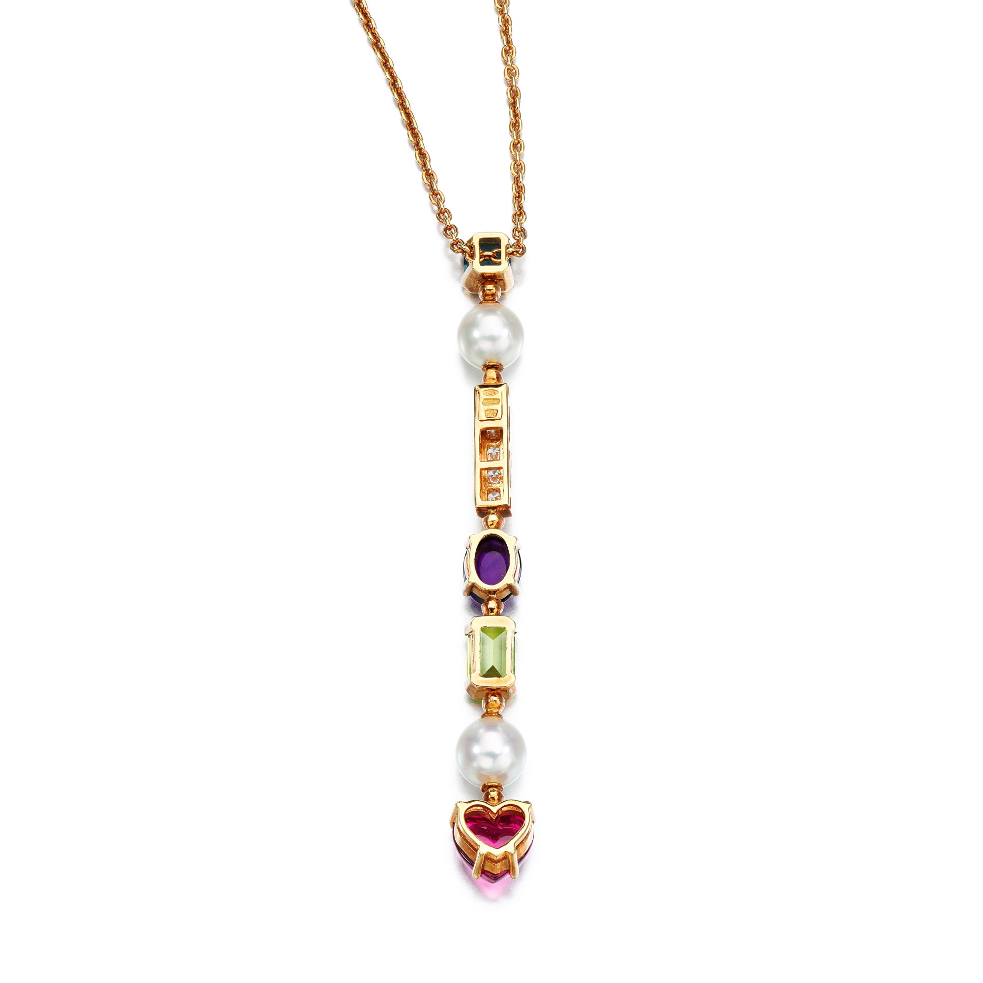 Gem set pendant necklace, 'Allegra' Fine Jewels 2021 Sotheby's