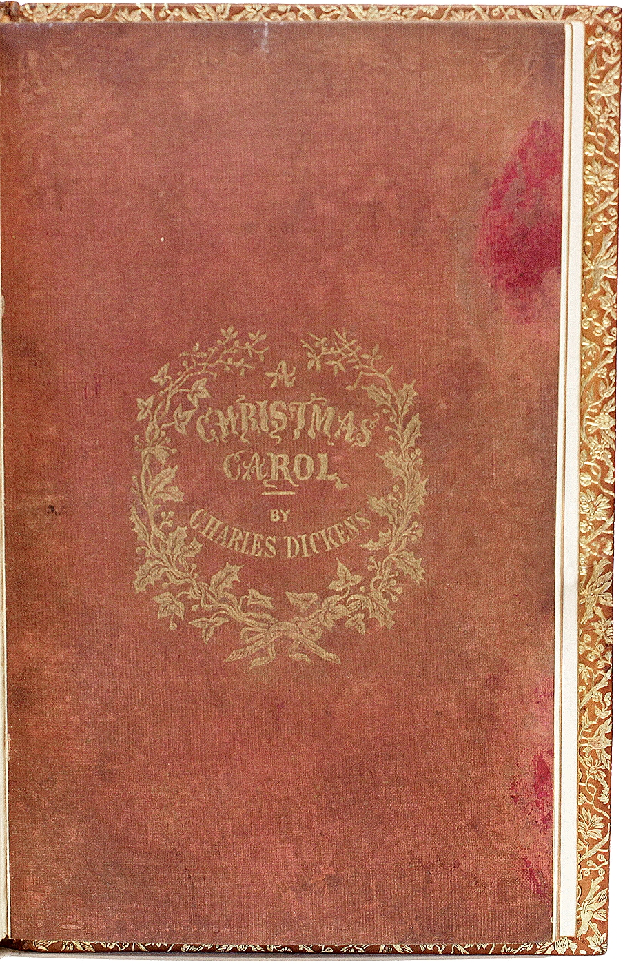 Charles Dickens Antique A Christmas Carol First Edition