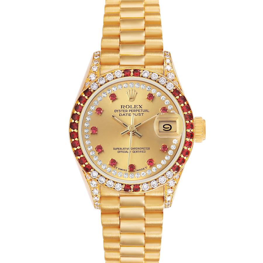 Rolex Vintage President Datejust (Reference 69038). A 26mm Yellow