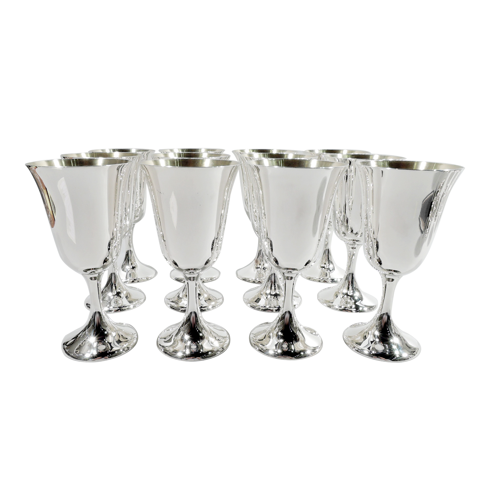 Manchester Silver Co. Vintage American Silver Goblets Available For