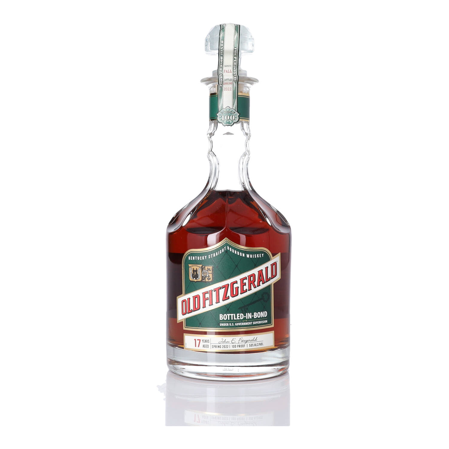 Old Fitzgerald 17 Year Old Bottled In Bond 100 Proof 2004 (1 BT 75cl) Whisky & Whiskey The