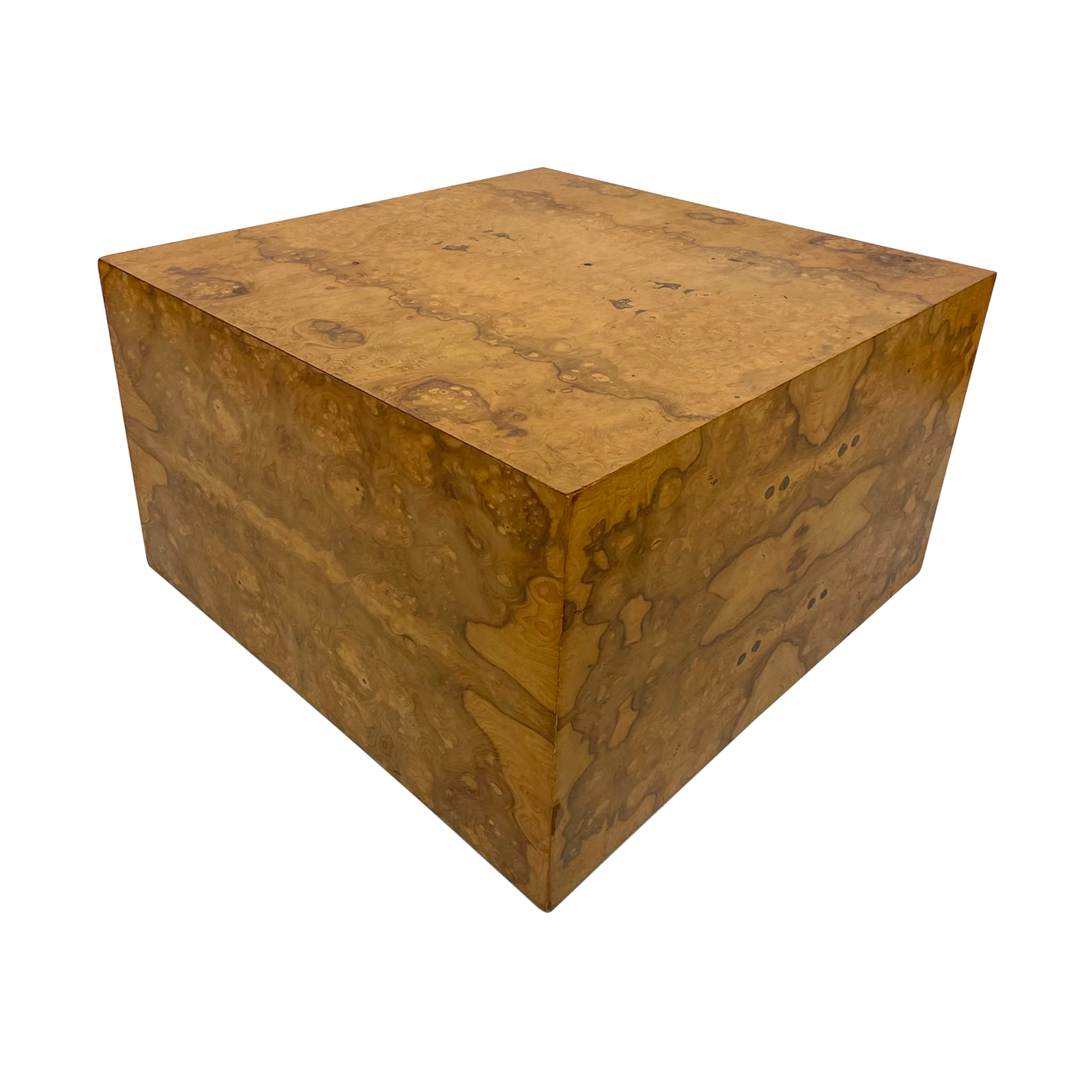 Milo Baughman Vintage Mid-Century Modern Cube Coffee Table Available