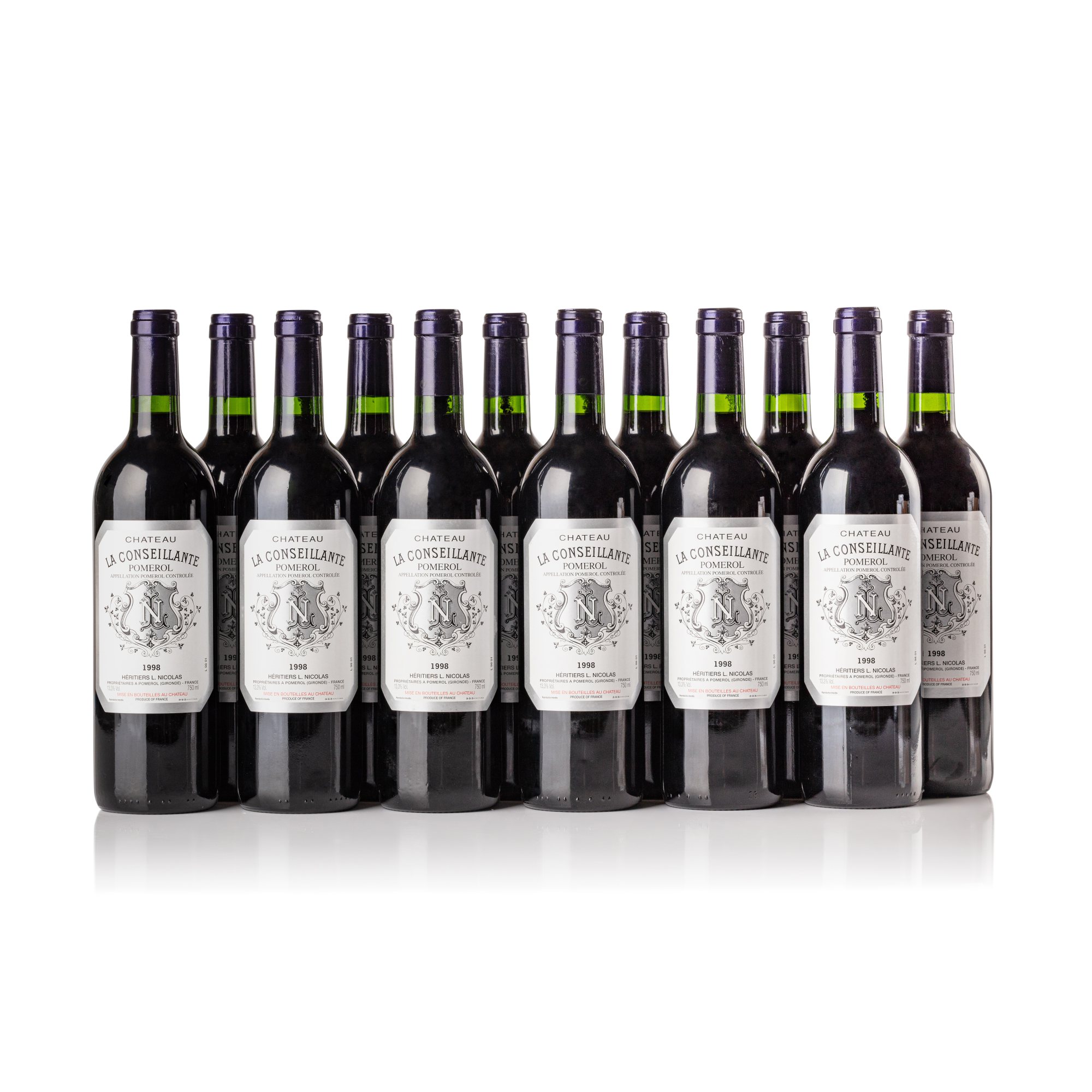 Château La Conseillante 1998 (12 BT) Spectacular Cellars from