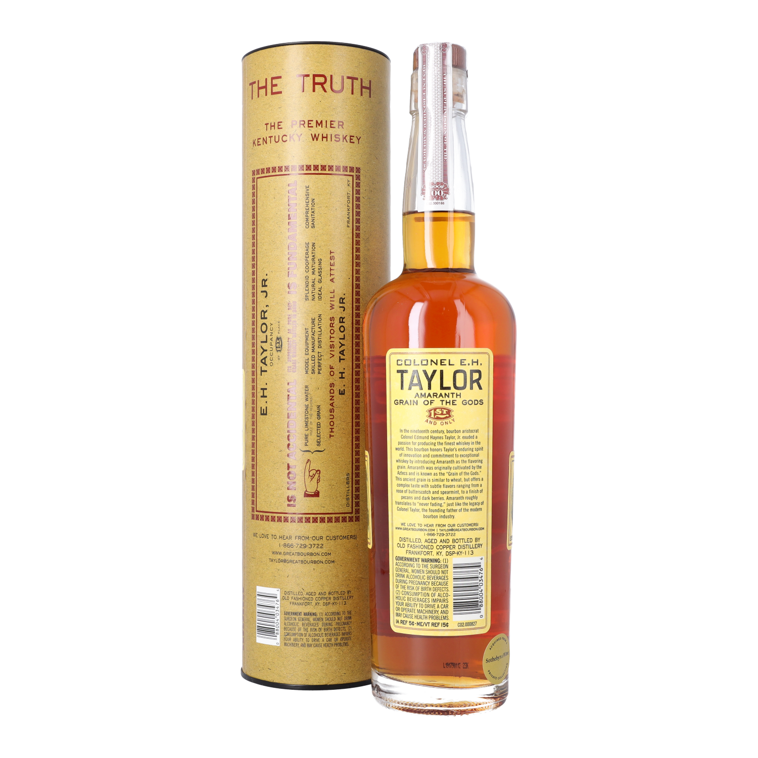 Colonel E.H. Taylor Amaranth Grain of The Gods 100 proof NV (1 BT75