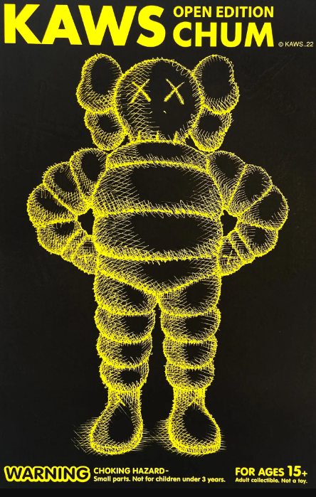 KAWS, Medicom Toy Chum Figures Complete Collection Available For