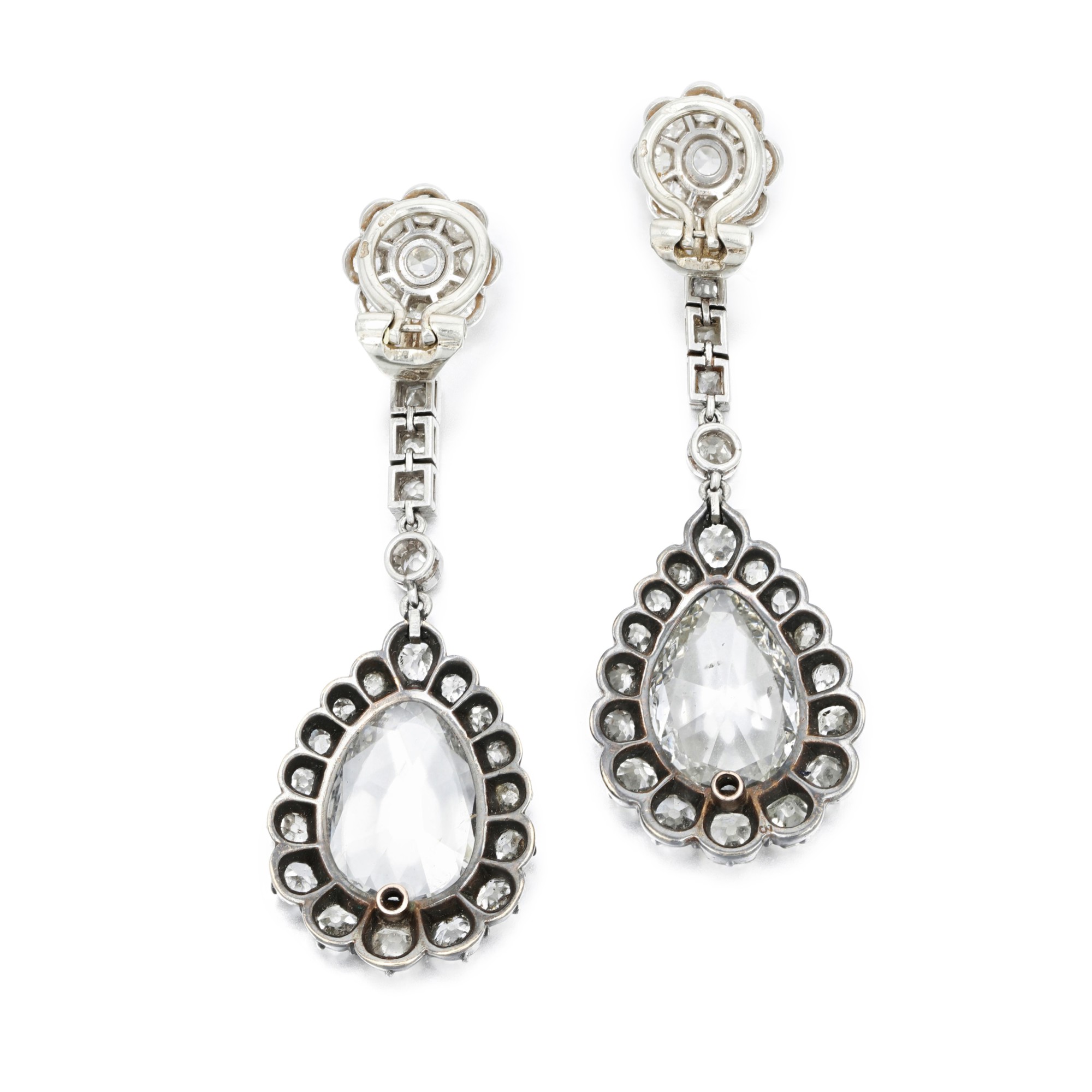 Clips D'oreilles Vintage Sans Marque – Paire Dorée Rétro